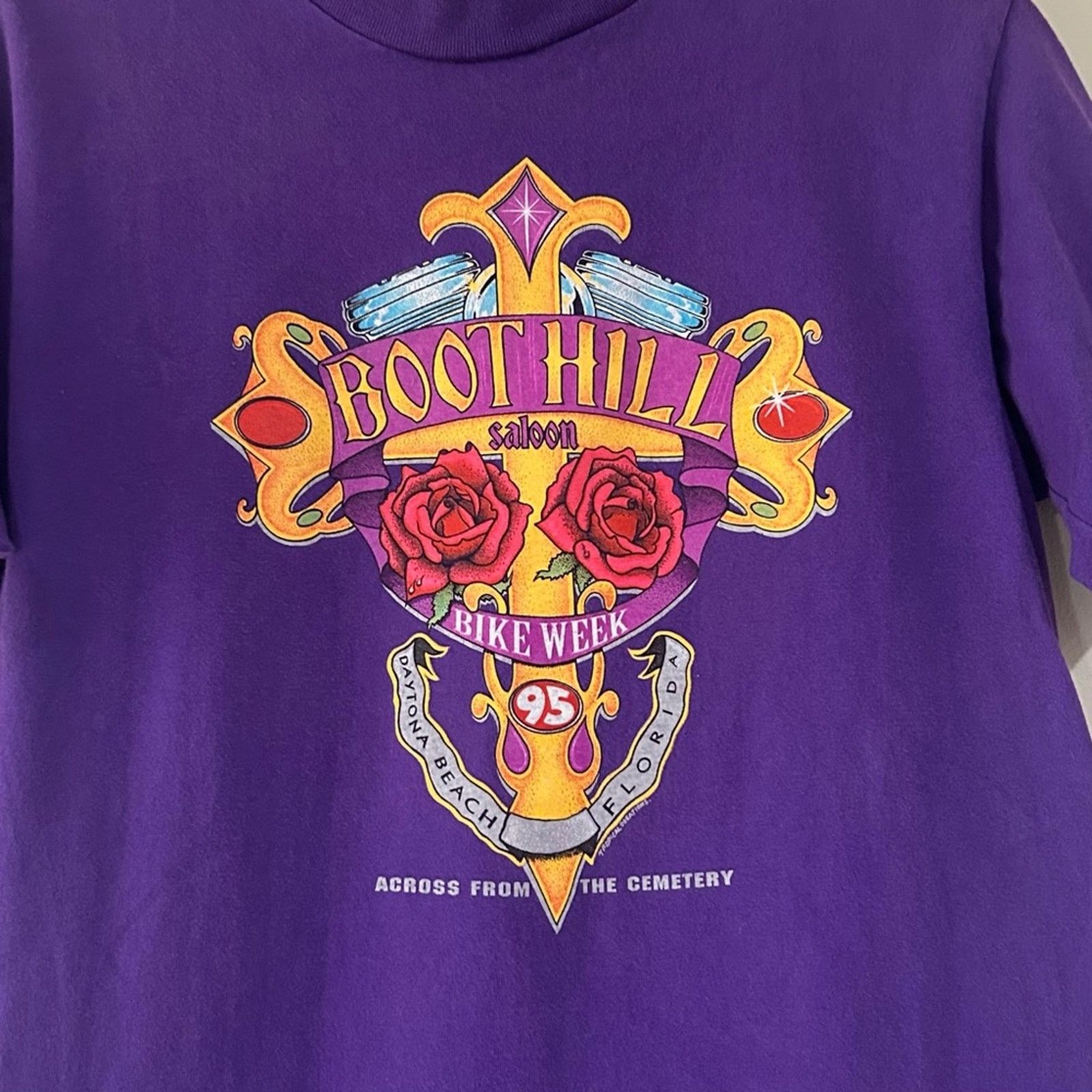 Other Vintage 1995 Boot Hill Bike Week Shirt Size US S / EU 44-46 / 1 - 2 Thumbnail