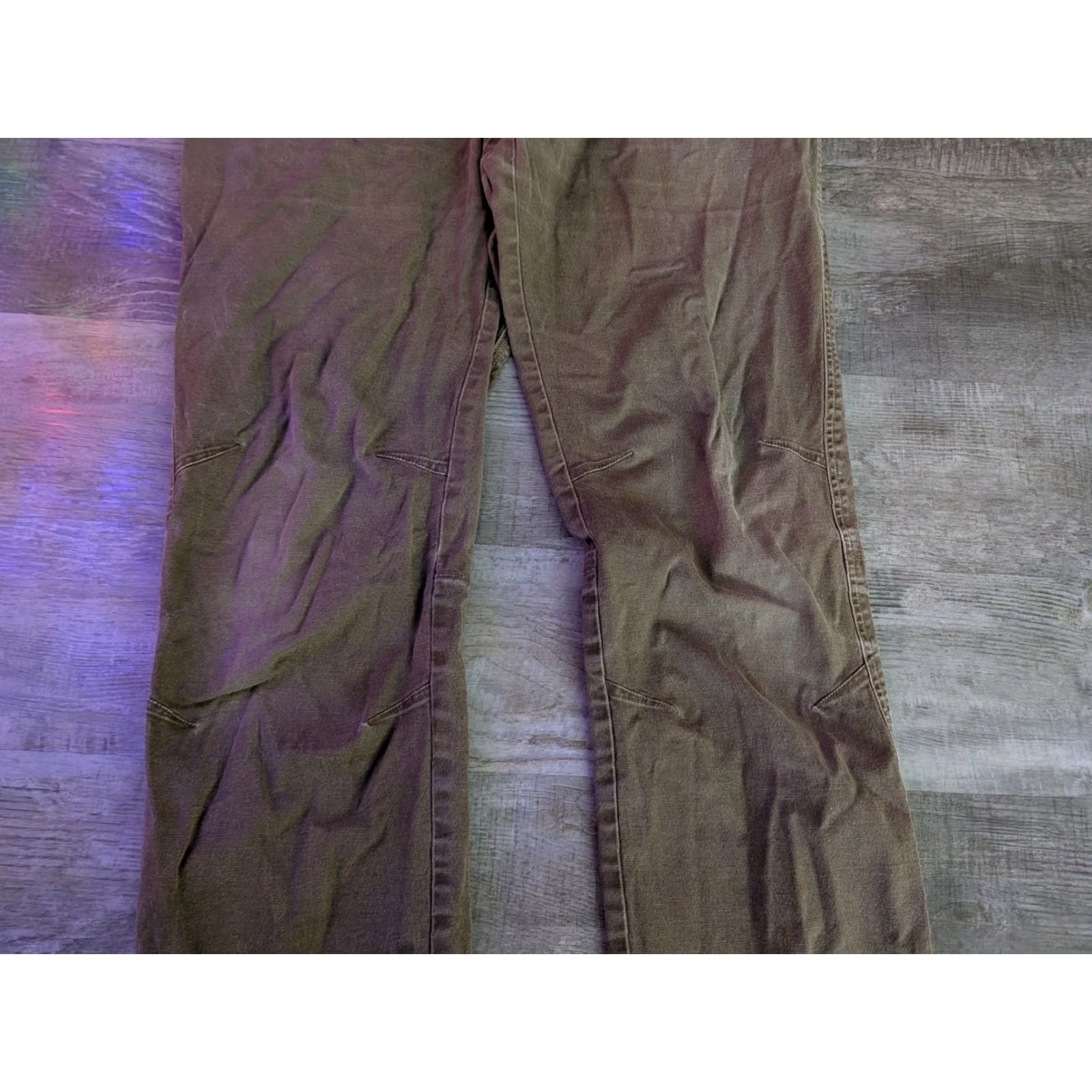 Vintage VINTAGE KUHL Kanvas Jean Mens 36x34 Kanvas Jean Pants Brownish Gray 5-Pocket Stretch Canvas Regular Fit 90s Outdoors Men Size US 36 / EU 52 - 4 Thumbnail