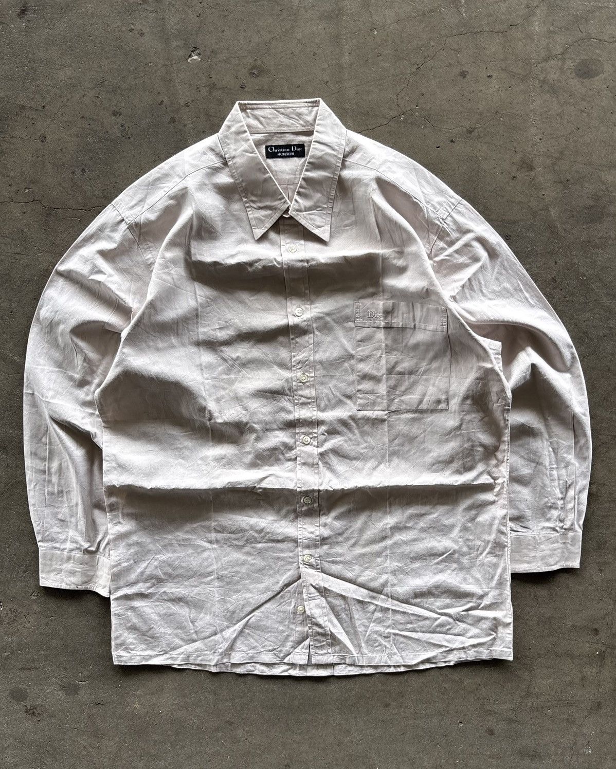 Christian Dior Monsieur Christian Dior Monieur Button Up Shirt Size US L / EU 52-54 / 3 - 1 Thumbnail