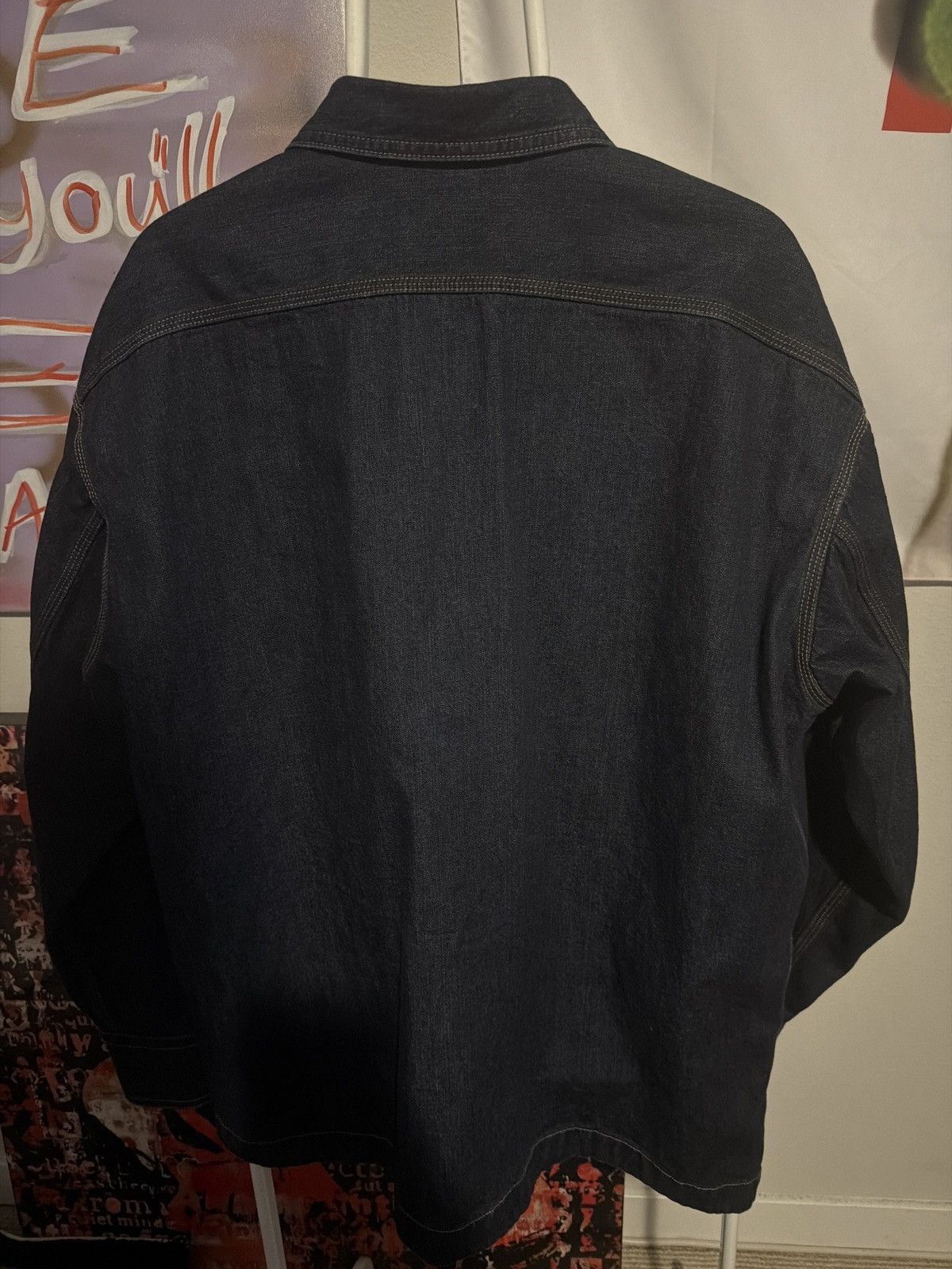 Uniqlo Uniqlo Denim Overshirt Size US XL / EU 56 / 4 - 2 Thumbnail
