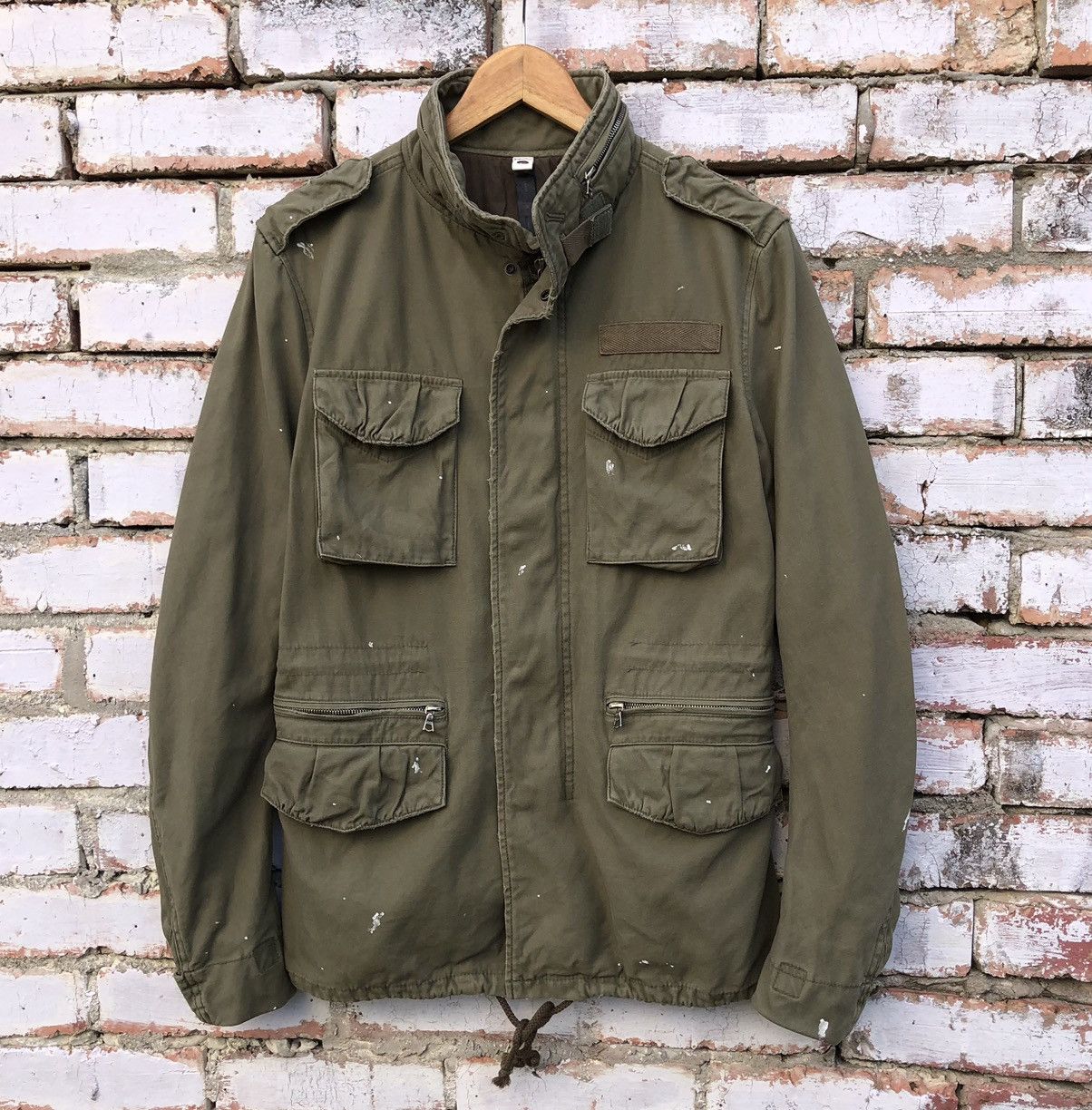 wjk Vintage Japanese WJK Military M 65 Field Paint Zipper Jacket Size US M / EU 48-50 / 2 - 1 Thumbnail
