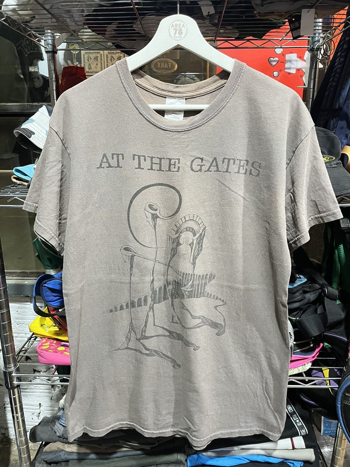 Band Tees At The Gates Upon Pillars of Dust Death Metal Band Tee Size US M / EU 48-50 / 2 - 1 Thumbnail