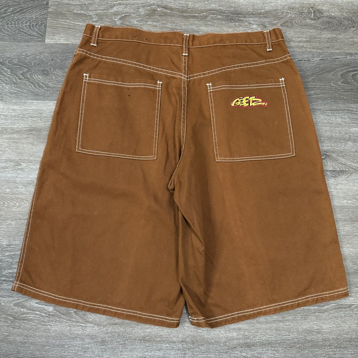 JNCO × Vintage Vintage Y2K GEETZ baggy wide leg JNCO style shorts Size US 40 / EU 56 - 1 Thumbnail