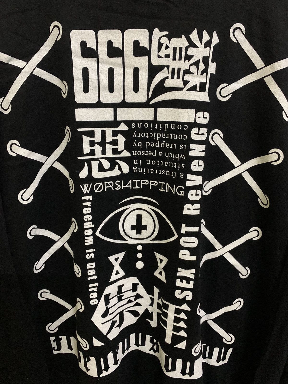 💥666 Sex Pot Revenge Punk Gothic Shirt
