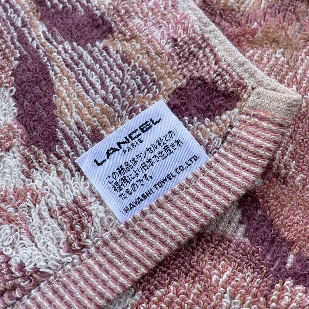 Designer × Lancel × Vintage Lot Of 2 Lancel Paris Designer Floral Long Face Towel Size ONE SIZE - 9 Thumbnail