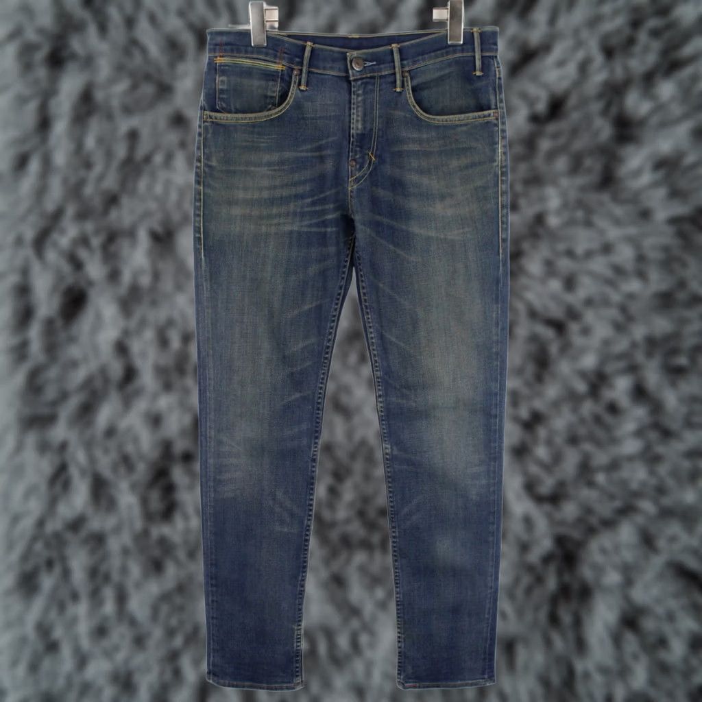 Levi's LEVI'S Jeans Slim Fit Whiskers Faded Blue Denim Men W32/L34 Jeans Slim Blue Whiskers Faded Denim Men W32/L34 Size US 32 / EU 48 - 1 Thumbnail