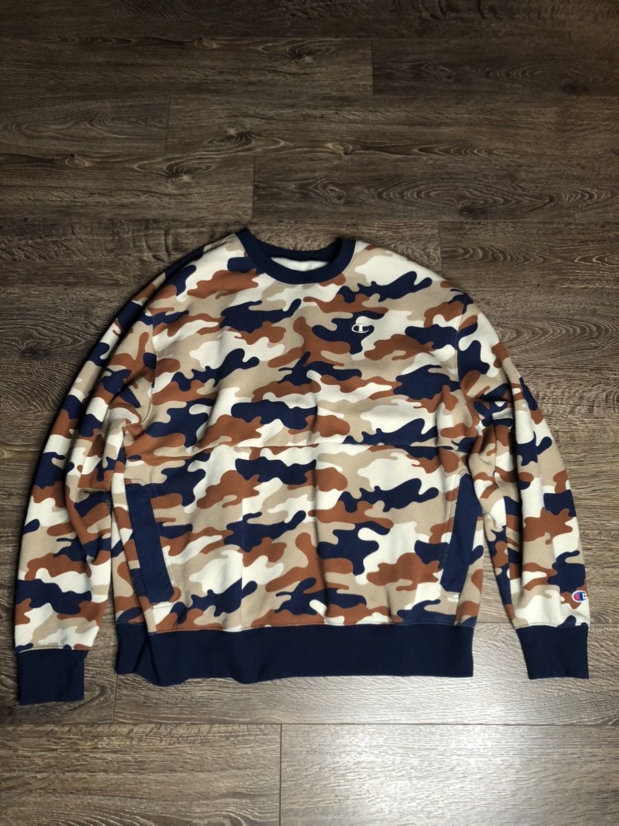 Champion Champion Camo Sweater Size US XXL / EU 58 / 5 - 1 Thumbnail
