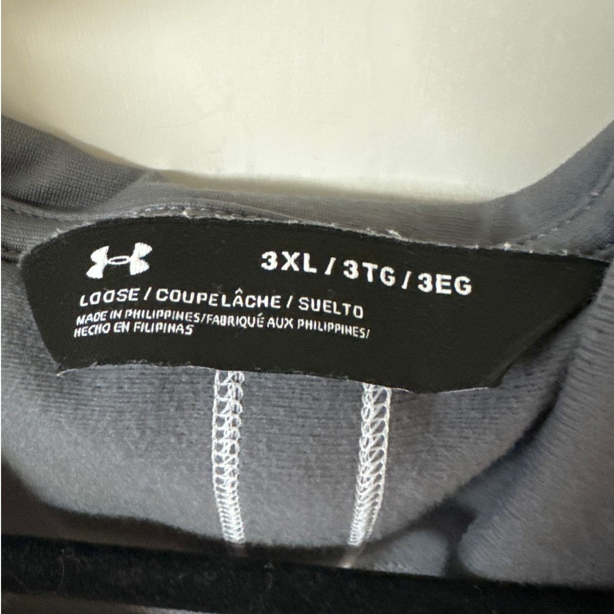 Under Armour Under Armour, Parker Chelsea, 3XL Loose, Gray Sweatshirt Size US XXL / EU 58 / 5 - 5 Thumbnail