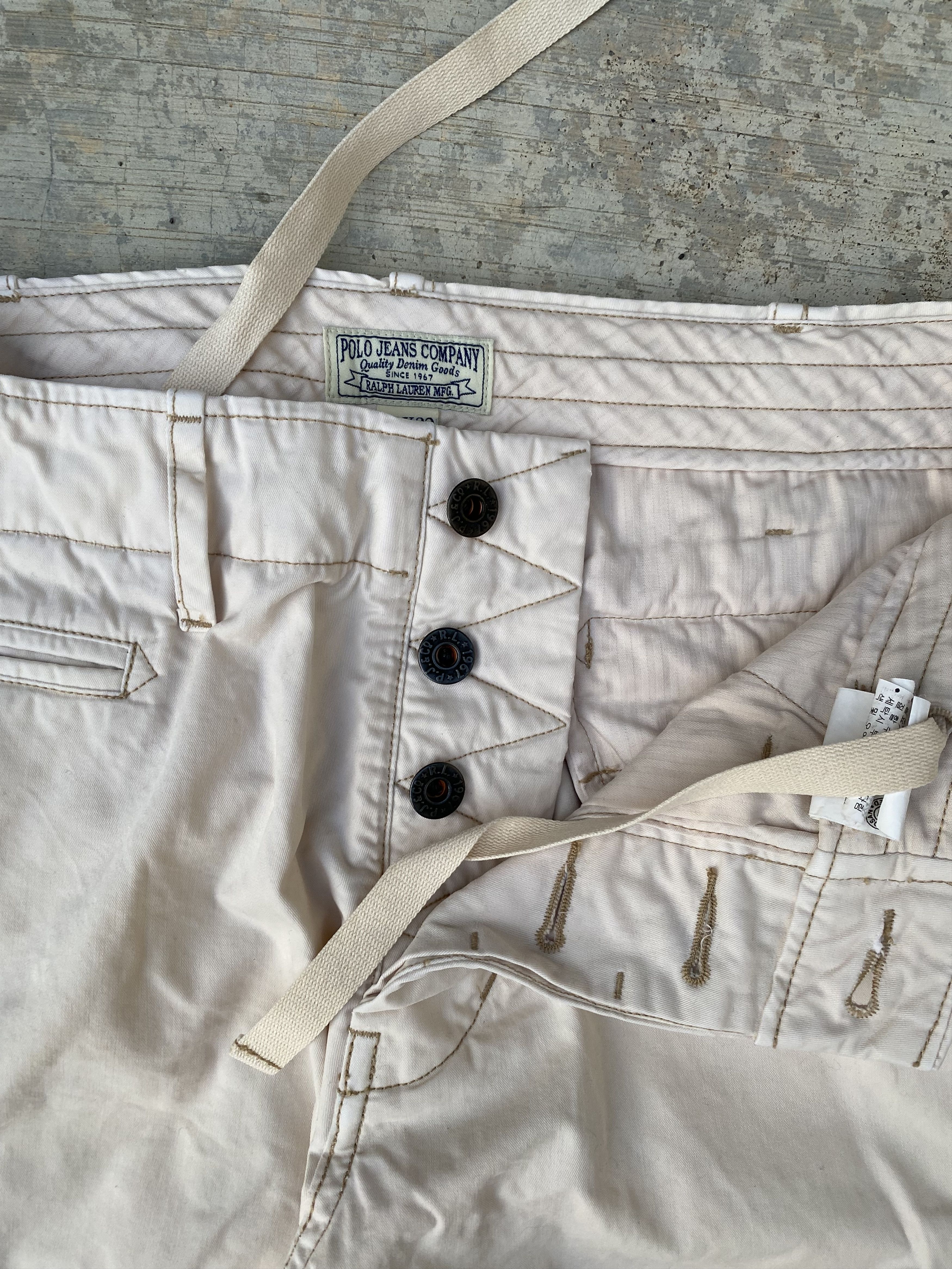 Polo Ralph Lauren Polo jeans company by ralph lauren trouser pants Size US 30 / EU 46 - 9 Thumbnail