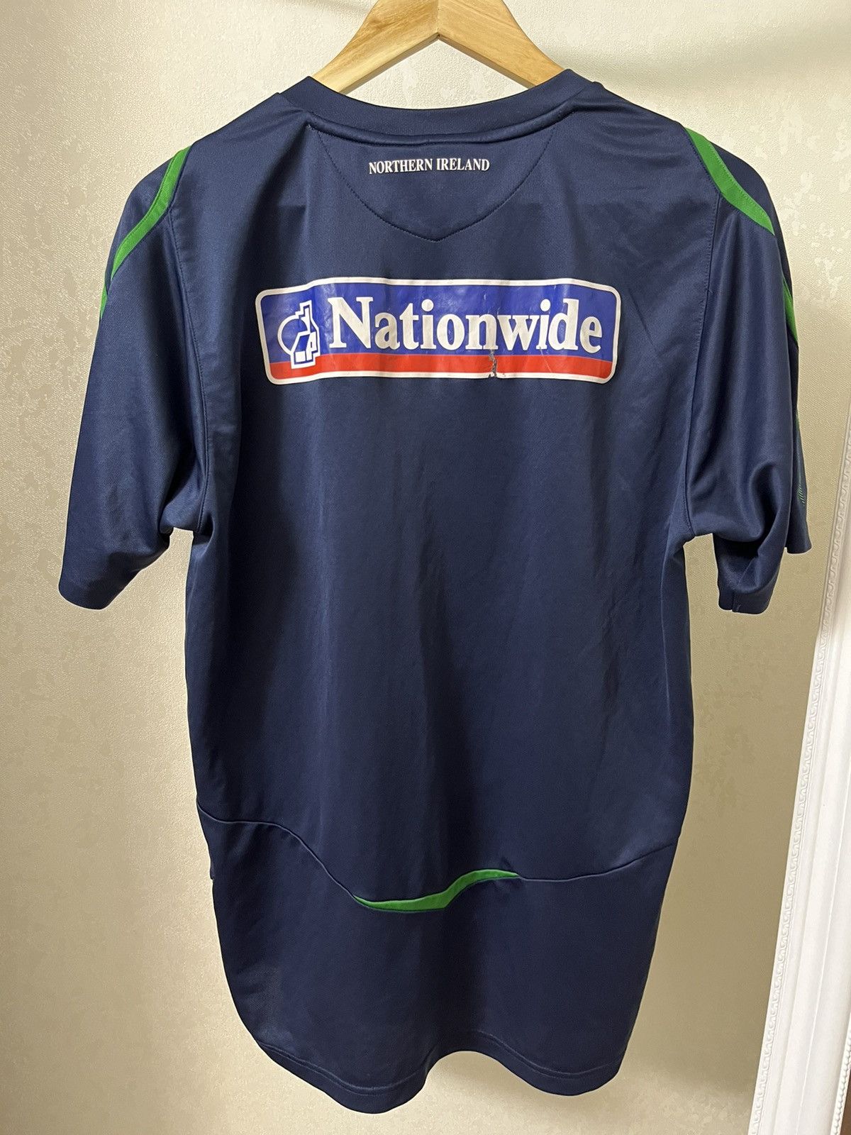 Umbro Umbro Northern Ireland Vintage Training Jersey Size US L / EU 52-54 / 3 - 2 Thumbnail