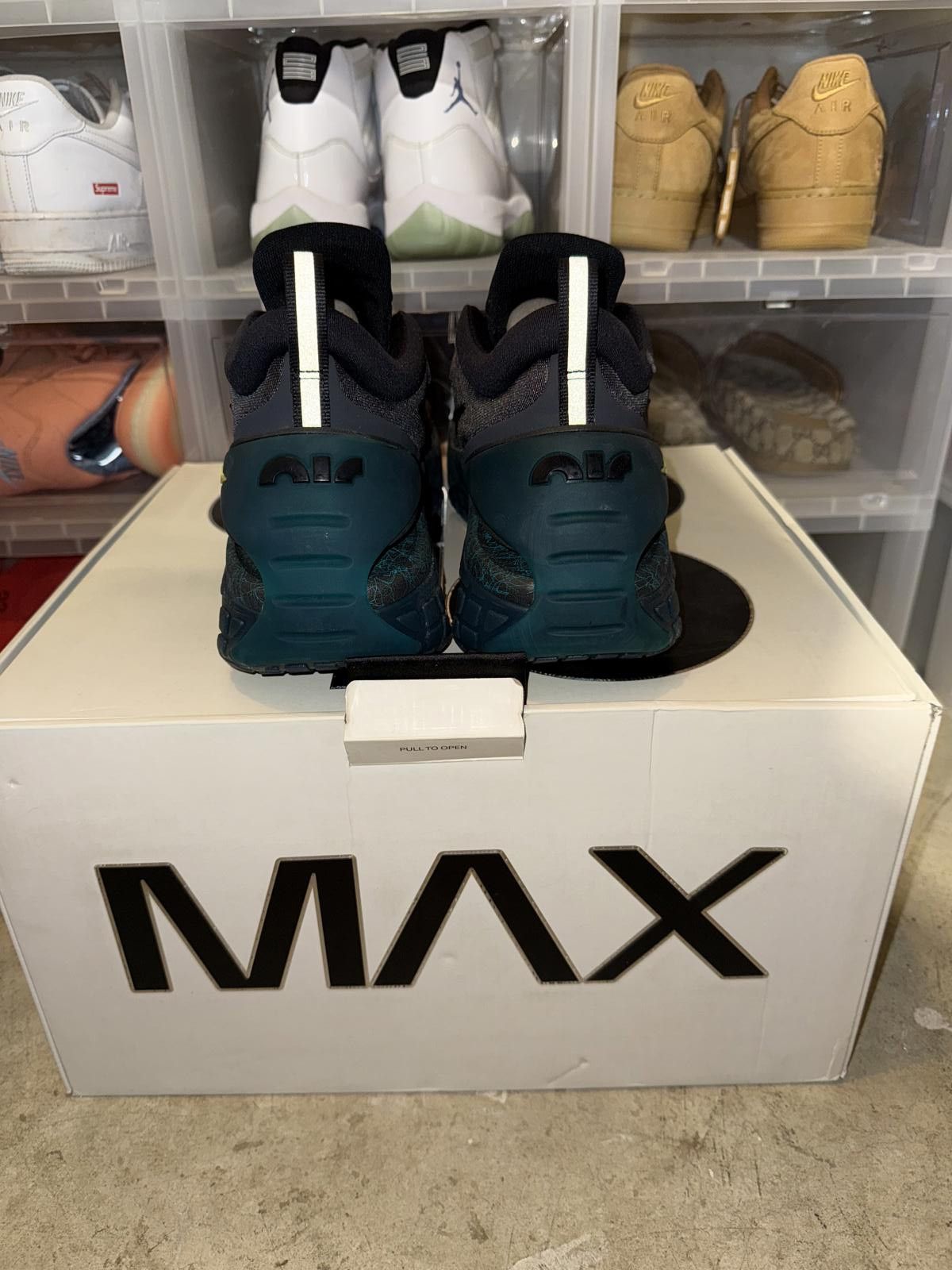 Nike Nike Men’s Adapt Auto Max Black Green Size US 12 / EU 45 - 3 Thumbnail
