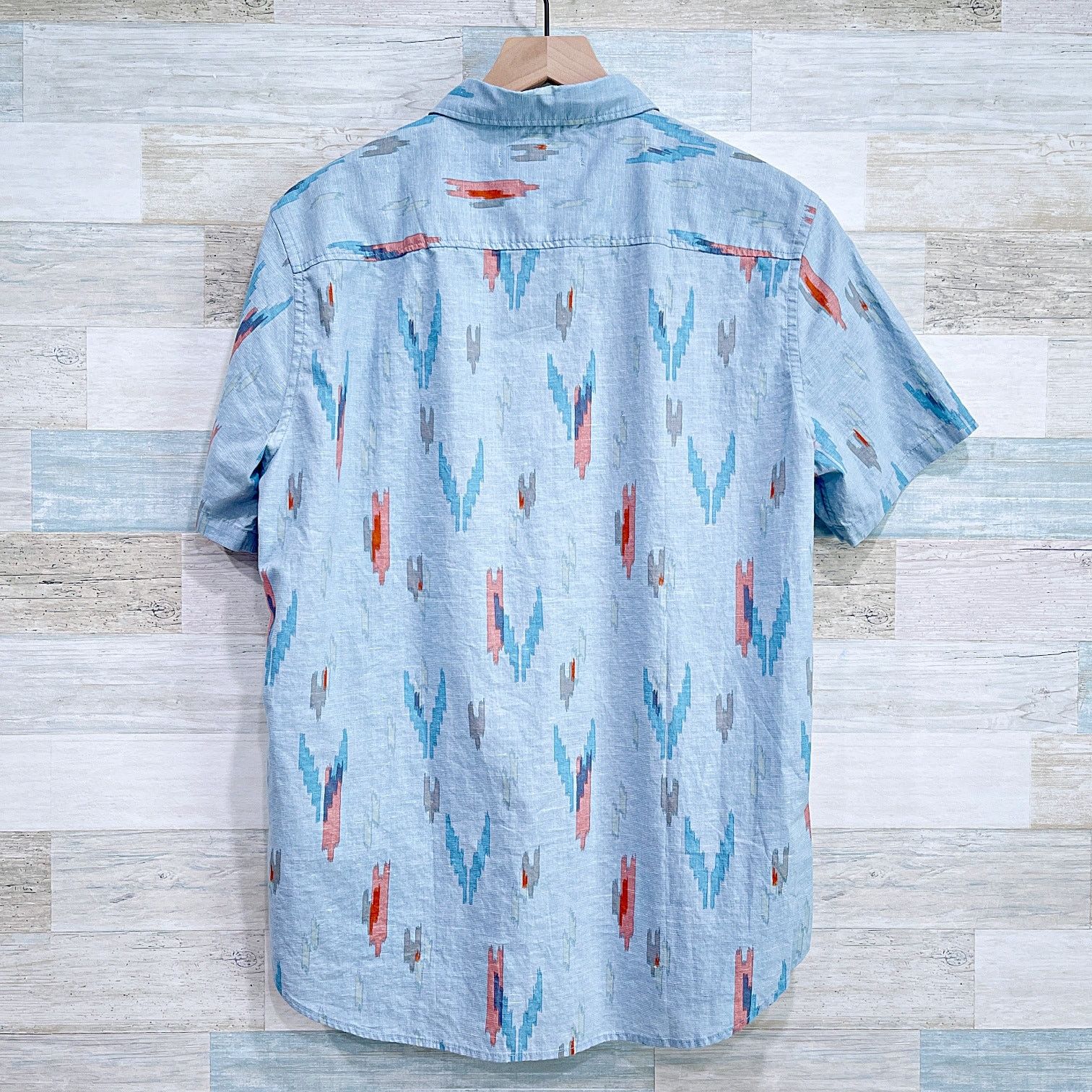 Outerknown OUTERKNOWN S/S Studio Shirt Organic Cotton Hemp Mens Medium Size US M / EU 48-50 / 2 - 3 Thumbnail