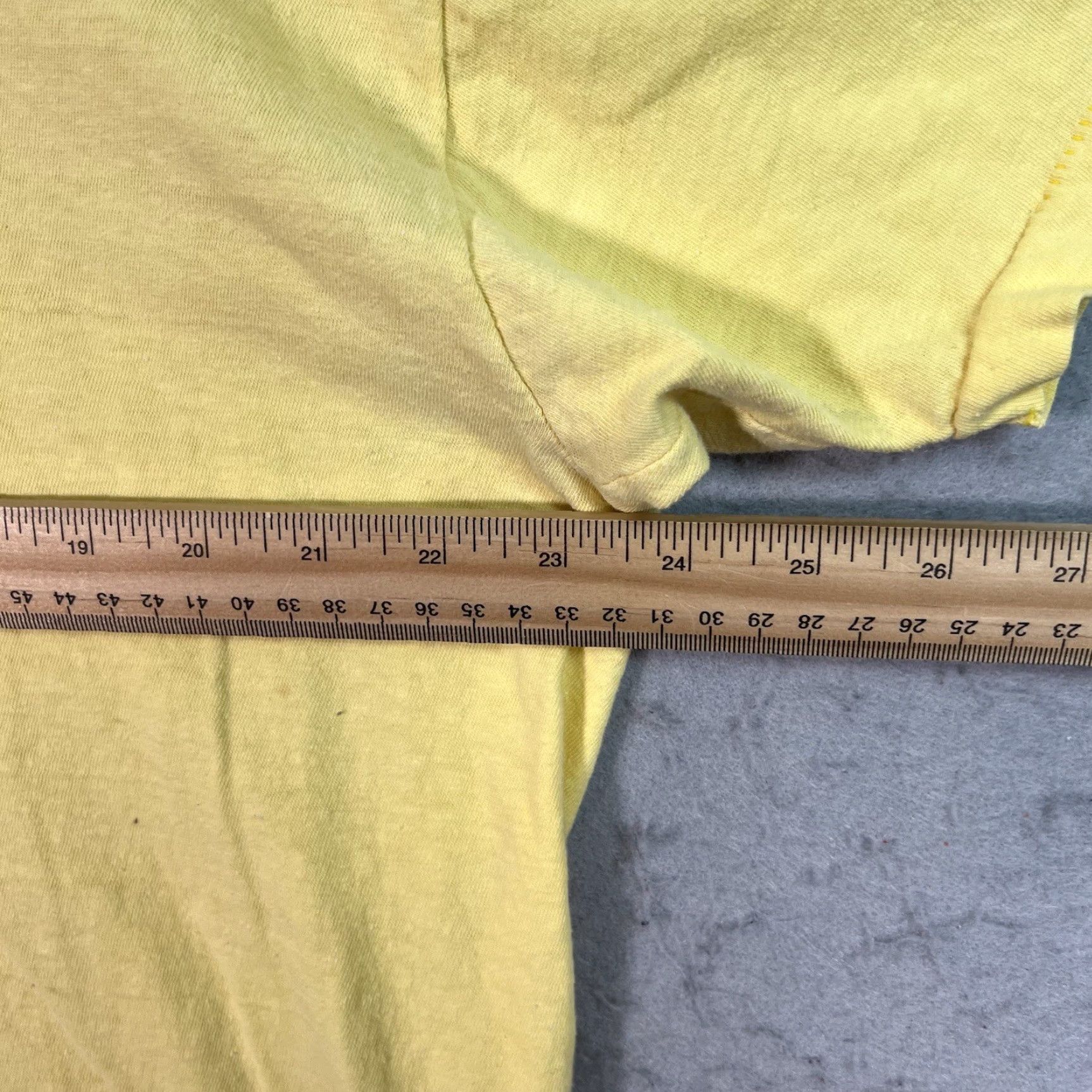 Vintage VINTAGE 1980s Richard Smith Dieters Weight Loss During Sex T Shirt 3XL Mens Yellow Graphic Tee Short Sleeve Cotton Reg 3XL Fits XL Size US XXL / EU 58 / 5 - 2 Thumbnail