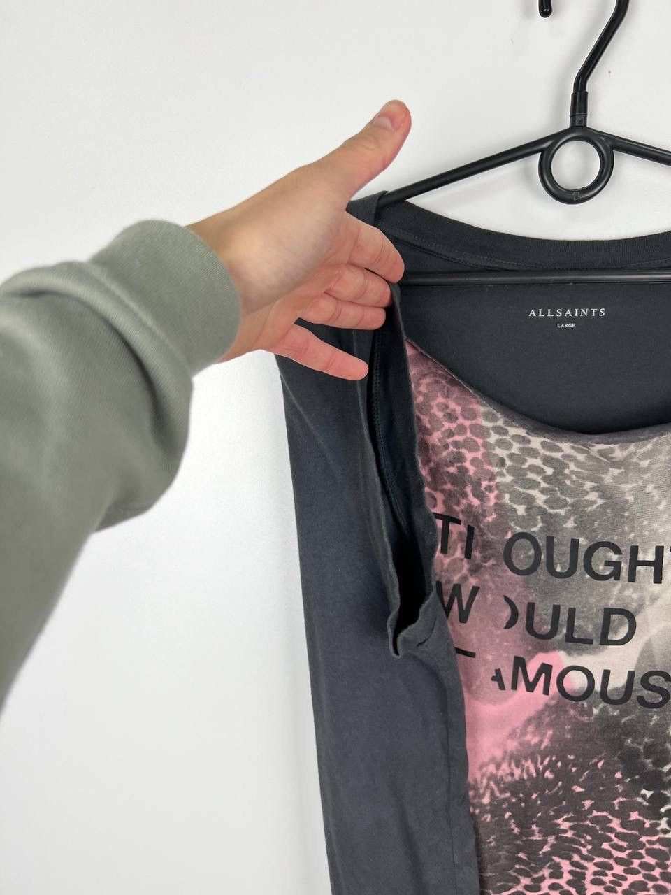 Allsaints Allsaints luxury t-shirts woman size L Size US L / EU 52-54 / 3 - 5 Thumbnail