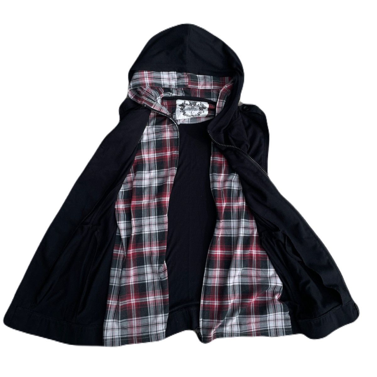 If Six Was Nine 2000s Japanese archive Vkei Layered Sleeve-Less Hoodie Size US S / EU 44-46 / 1 - 2 Thumbnail