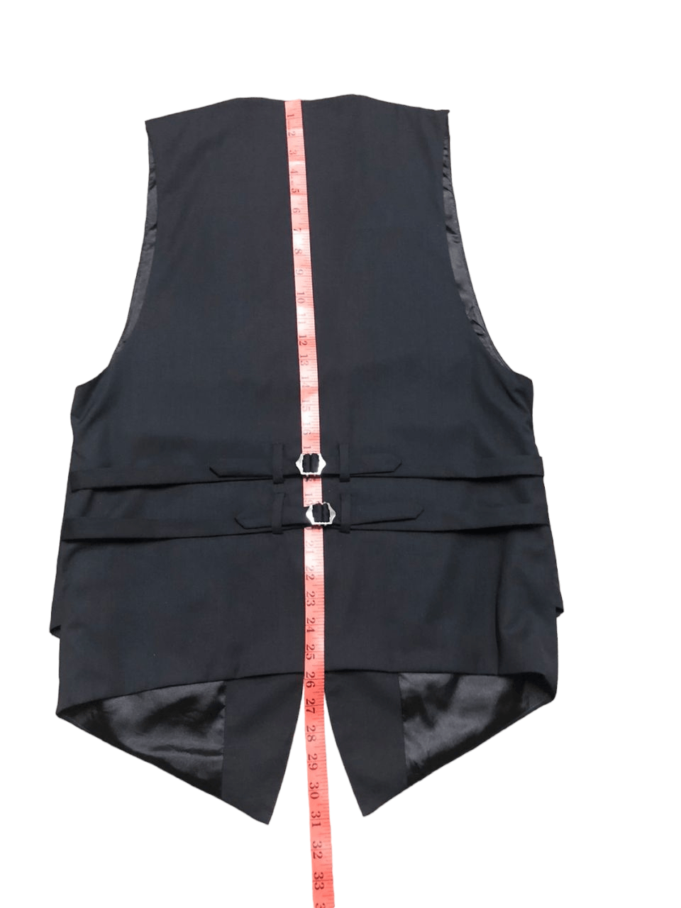 If Six Was Nine No Id Double Layer Black Vest Zipper Jacket Seditionaries Size US M / EU 48-50 / 2 - 21 Thumbnail