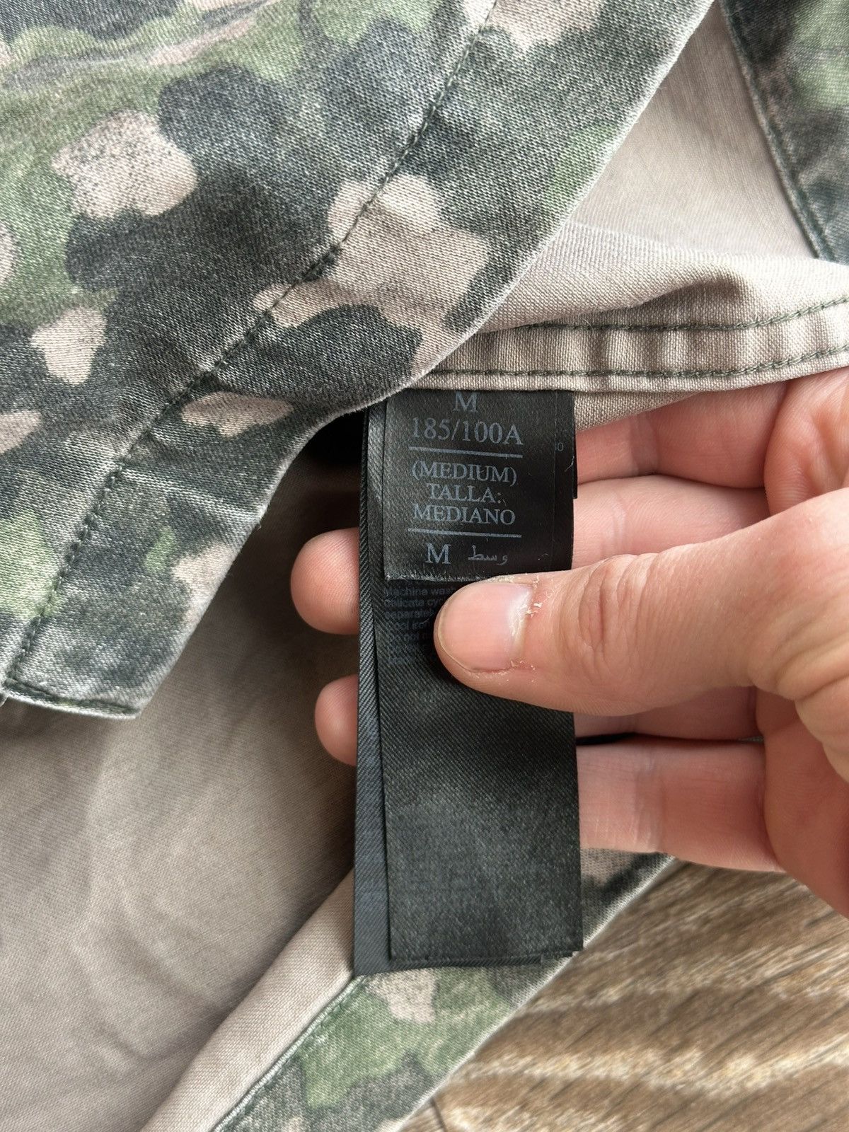 Allsaints 🔥 Allsaints Fassett Camo Overshirt Button Up Shirt Army Size US M / EU 48-50 / 2 - 4 Thumbnail