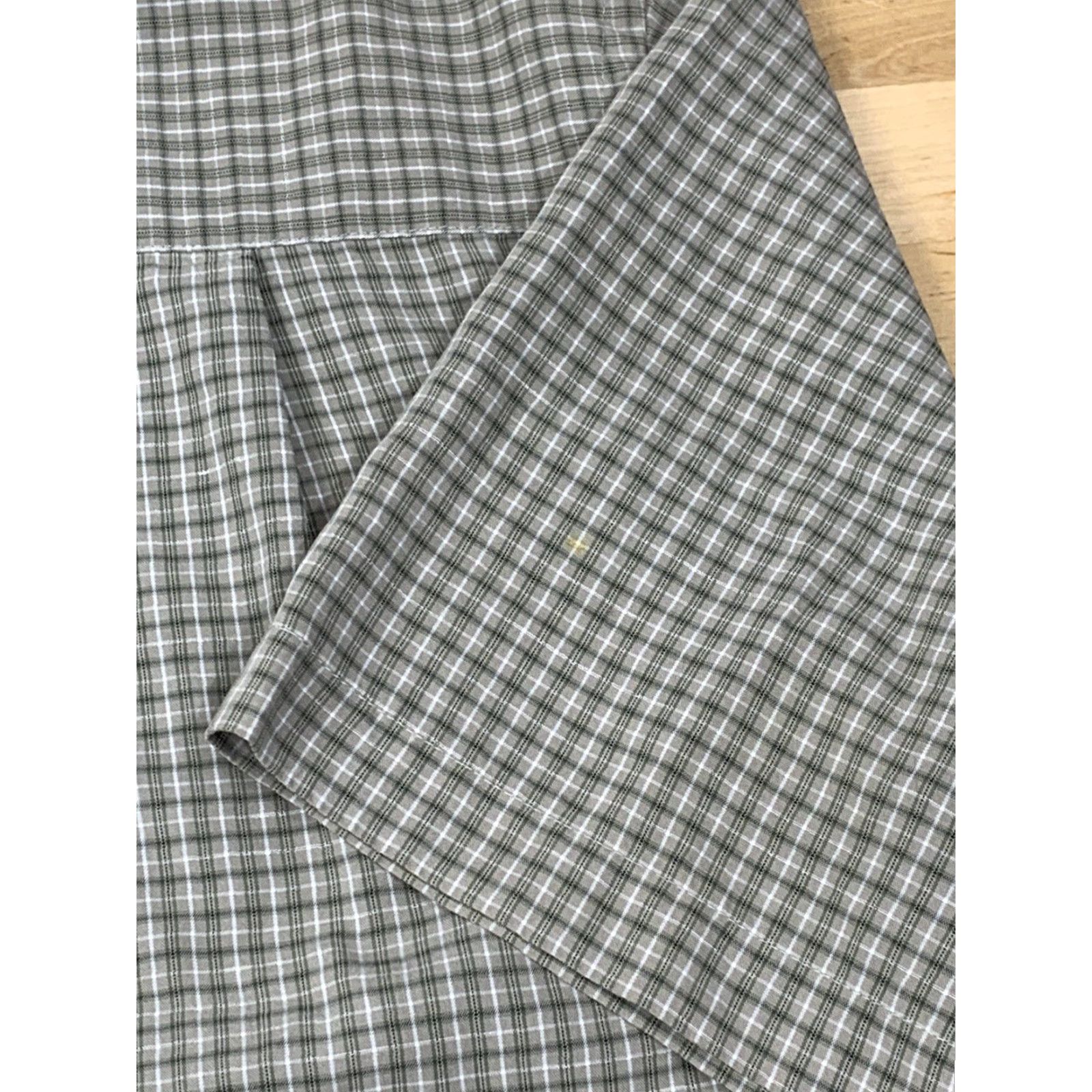 Quiksilver Quiksilver Shirt Mens XL Green Plaid Button-Down Short Sleeve Casual Size US 36 / EU 52 - 7 Thumbnail