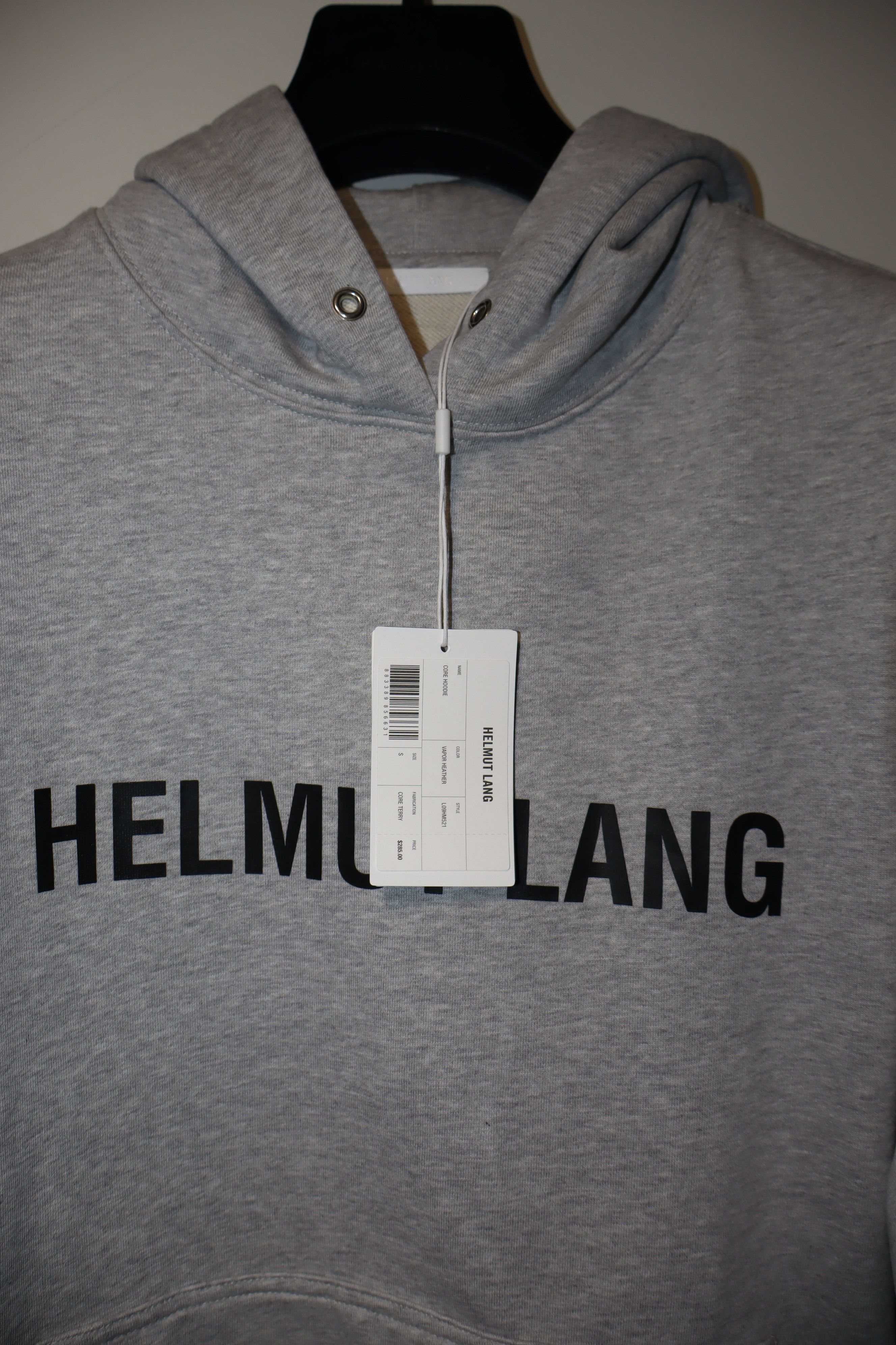 Helmut Lang Core logo print hoodie Size US S / EU 44-46 / 1 - 2 Thumbnail