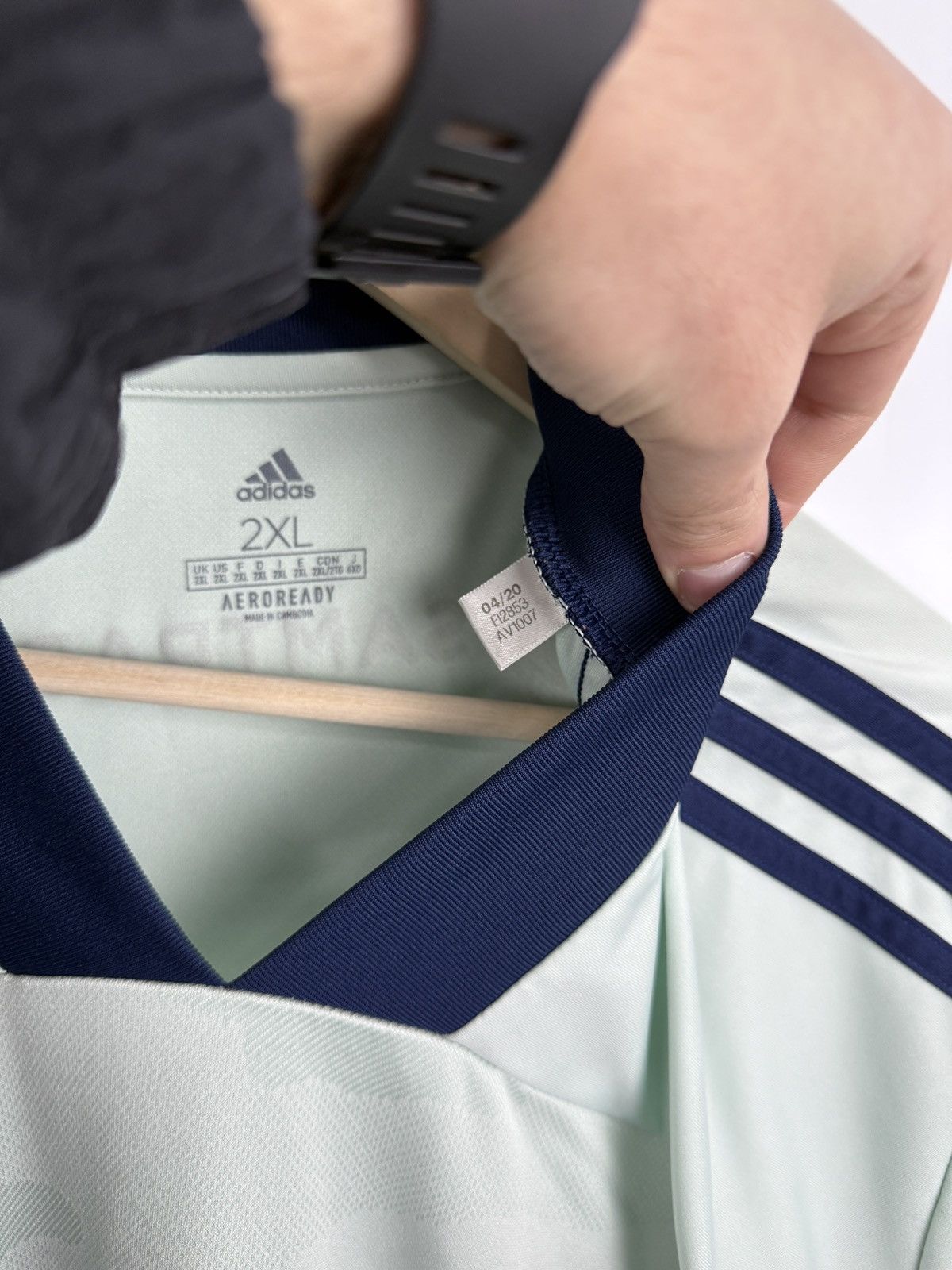 Adidas 🇬🇧 2022/2021 Adidas Cardiff City Fc Away Kit Soccer Jersey Size US XXL / EU 58 / 5 - 7 Thumbnail