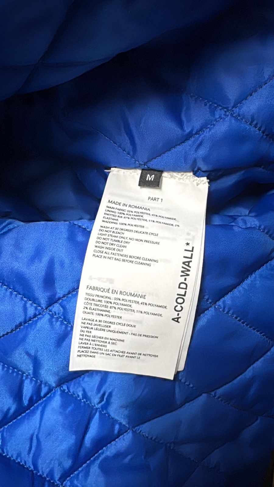 A-COLD-WALL* A-Cold-Wall Black cinch bomber jacket Size US M / EU 48-50 / 2 - 5 Thumbnail