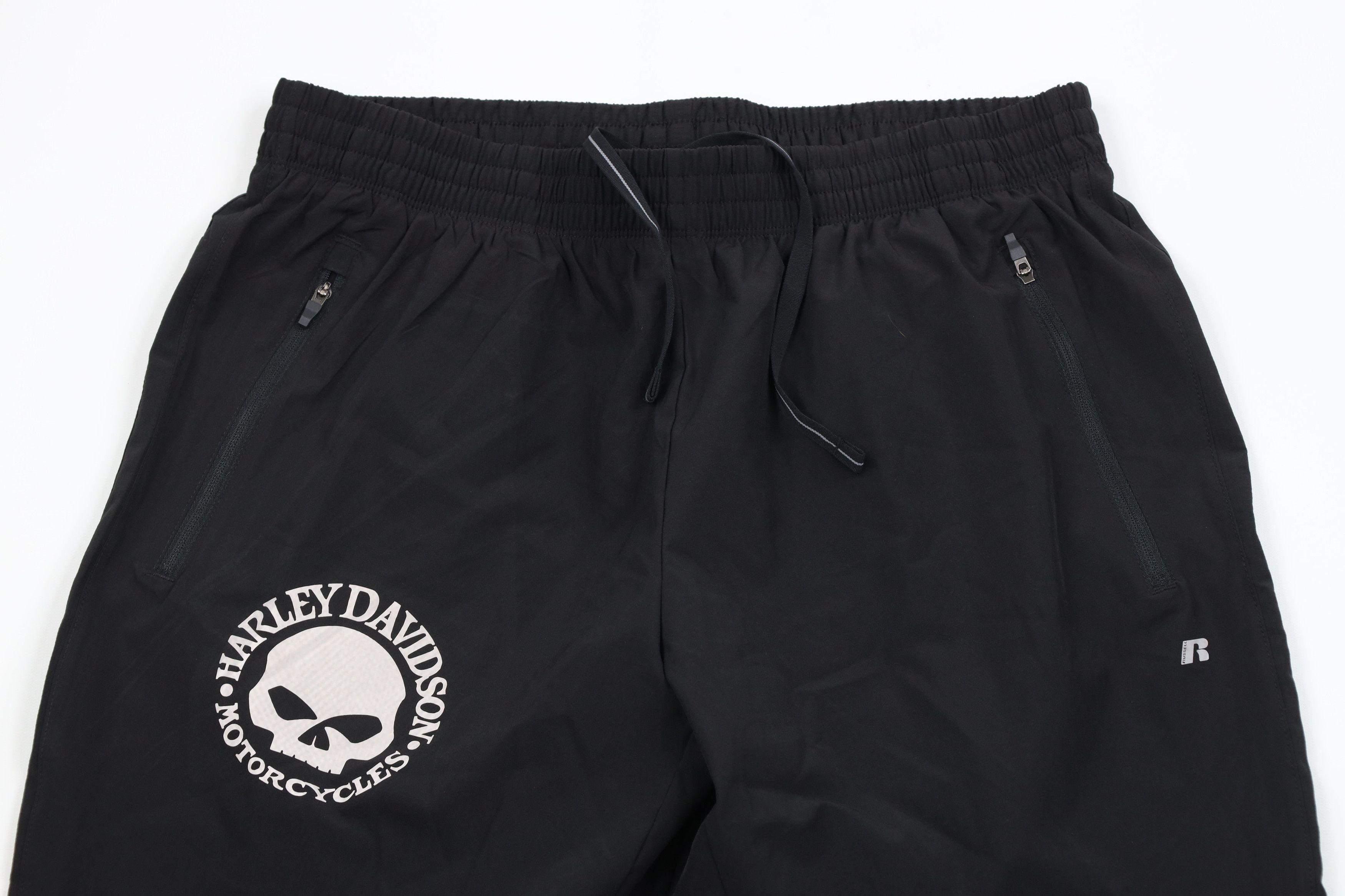 Russell Athletic × Vintage Vintage Russell Athletic x Harley Davidson Tapered Leg Pants Size US 36 / EU 52 - 2 Thumbnail