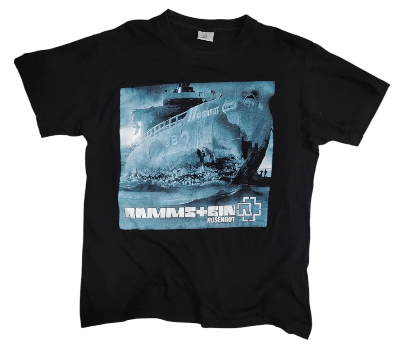 Band Tees × Vintage Vintage Rammstein Rosenrot t shirt Size US L / EU 52-54 / 3 - 1 Thumbnail