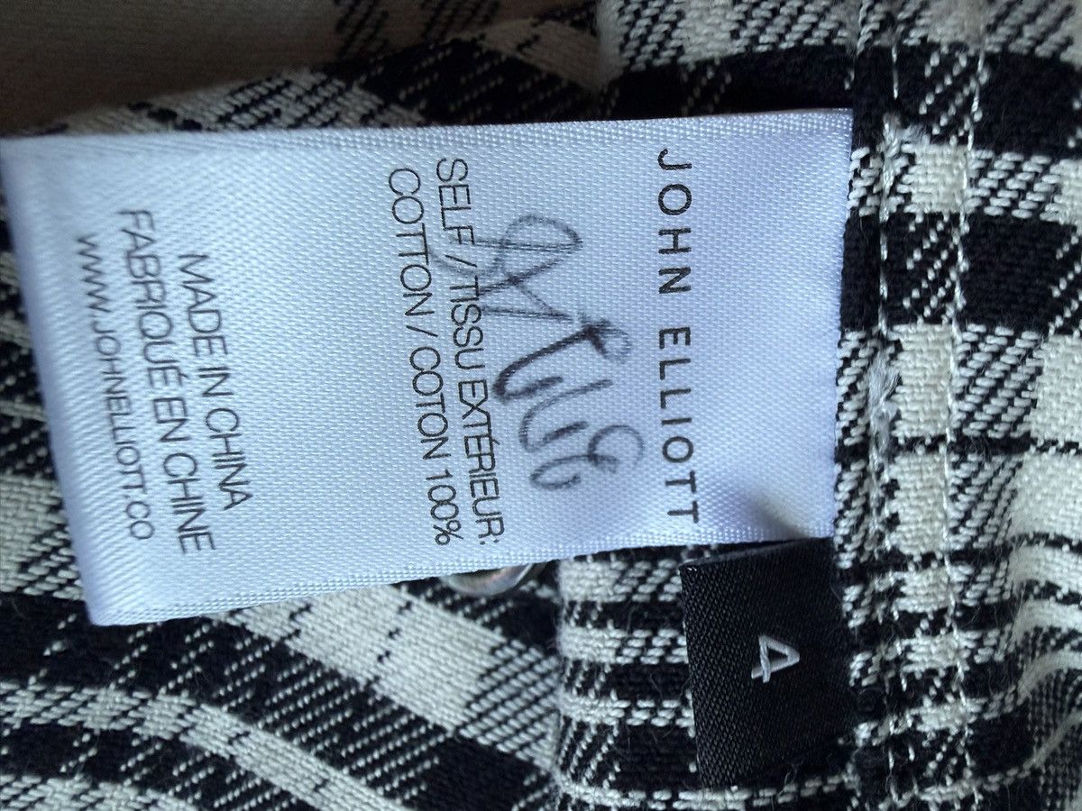 John Elliott John Elliott Men's Cream and Black Shirt Size US XL / EU 56 / 4 - 4 Thumbnail