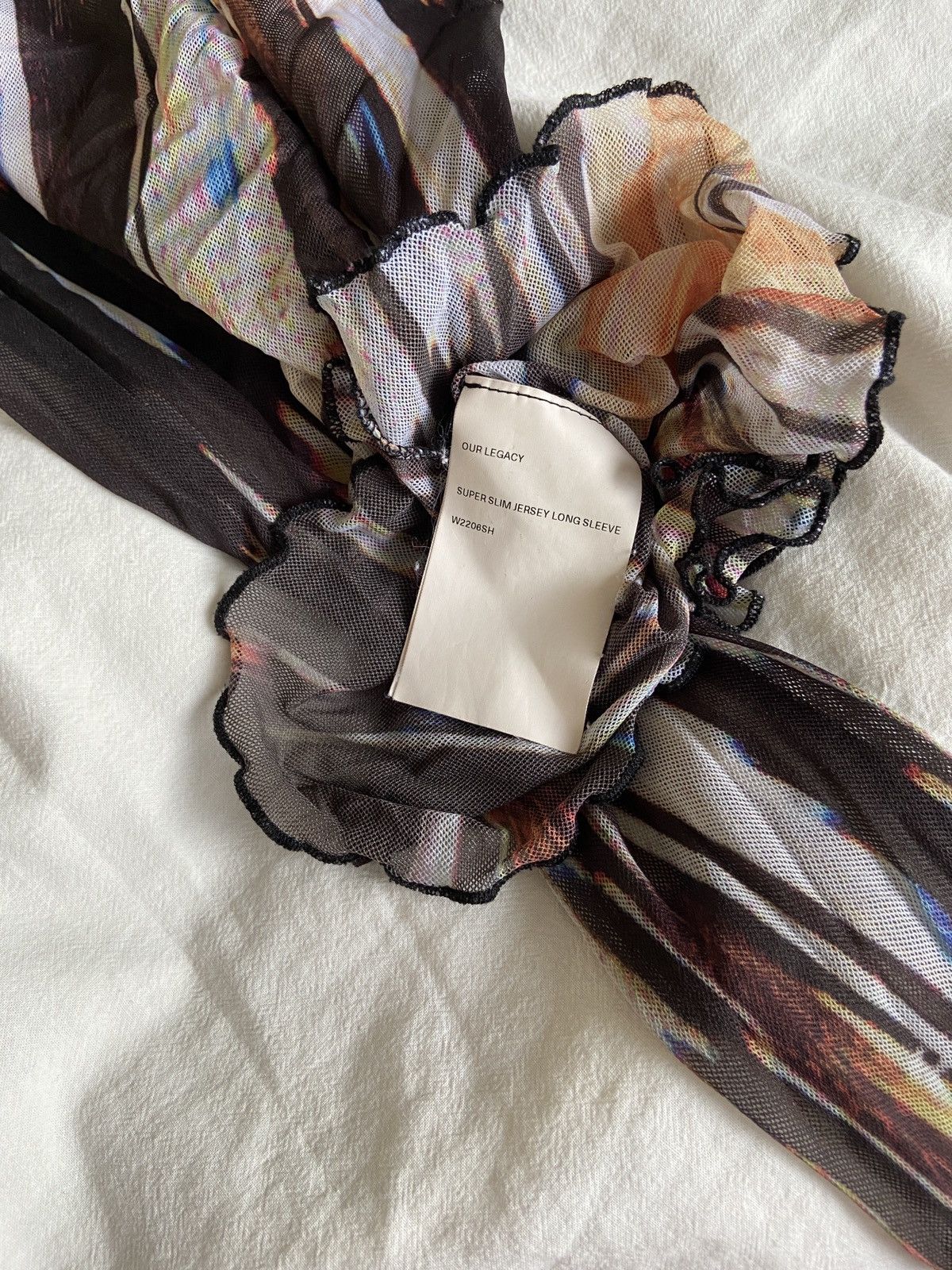Our Legacy Our legacy FW21 Sheer printed tops Size XXS / US 00 / IT 34 - 3 Thumbnail