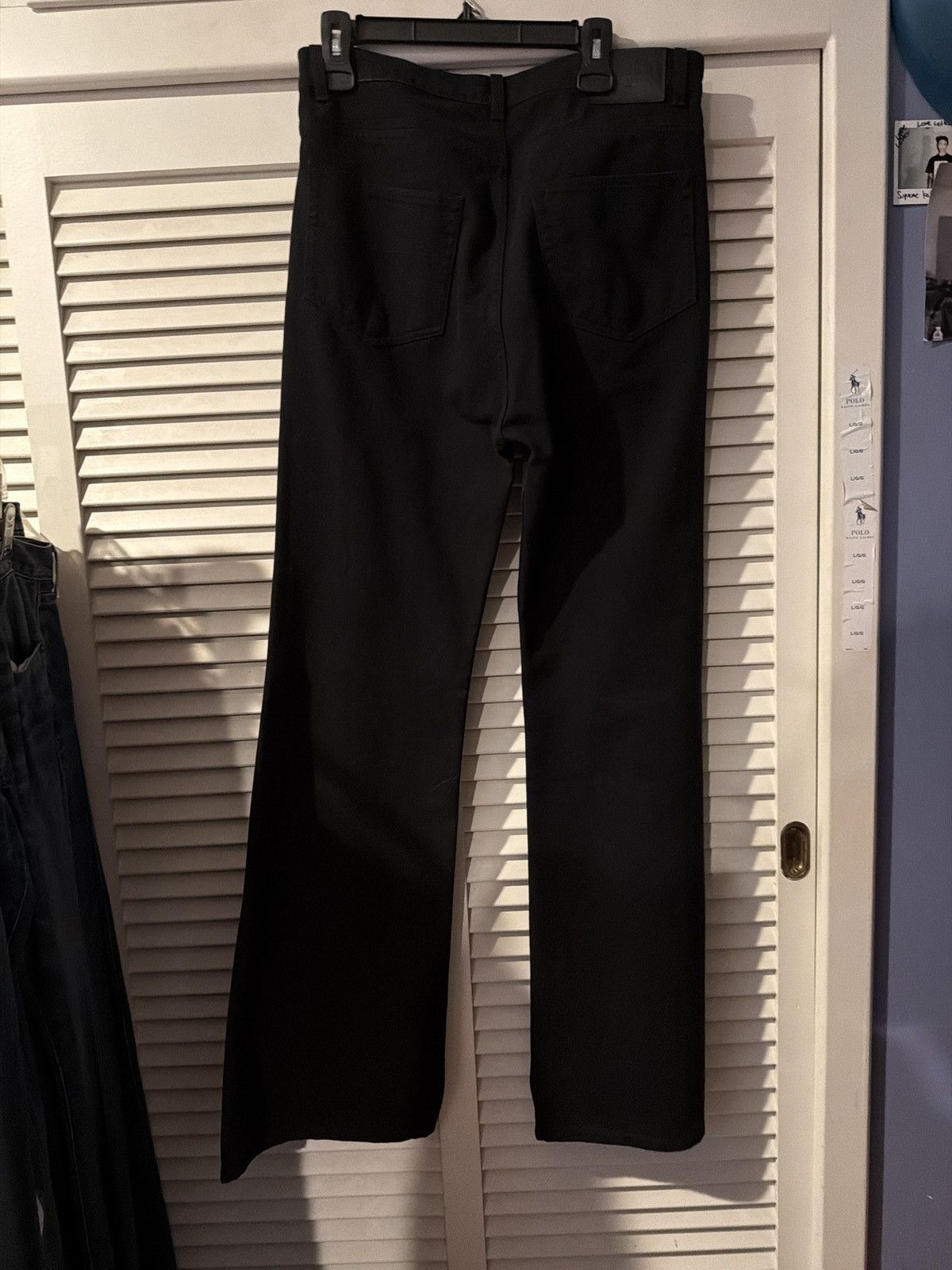Balenciaga Balenciaga garde-robe black flared jeans size 30 fit 36 Size US 36 / EU 52 - 3 Thumbnail