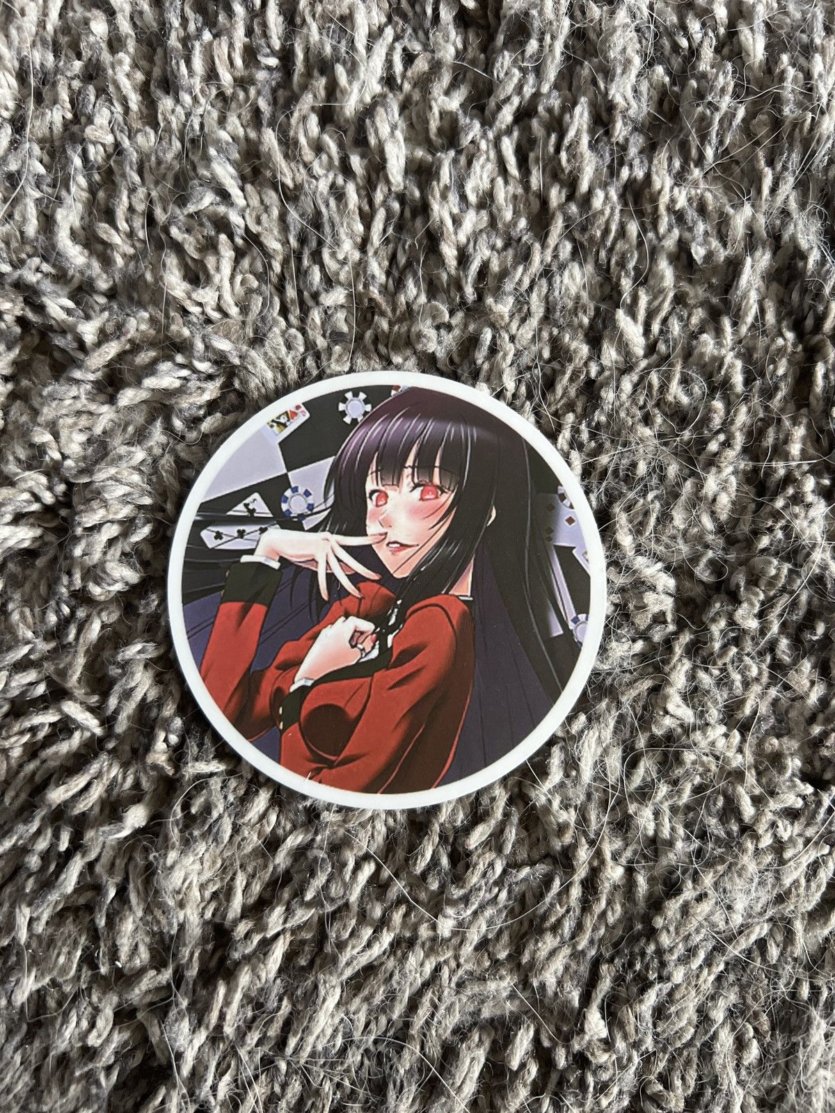 Hypebeast × Vintage Kakegurui - Compulsive Gambler Yumeko Jabami Sticker Size ONE SIZE - 1 Thumbnail