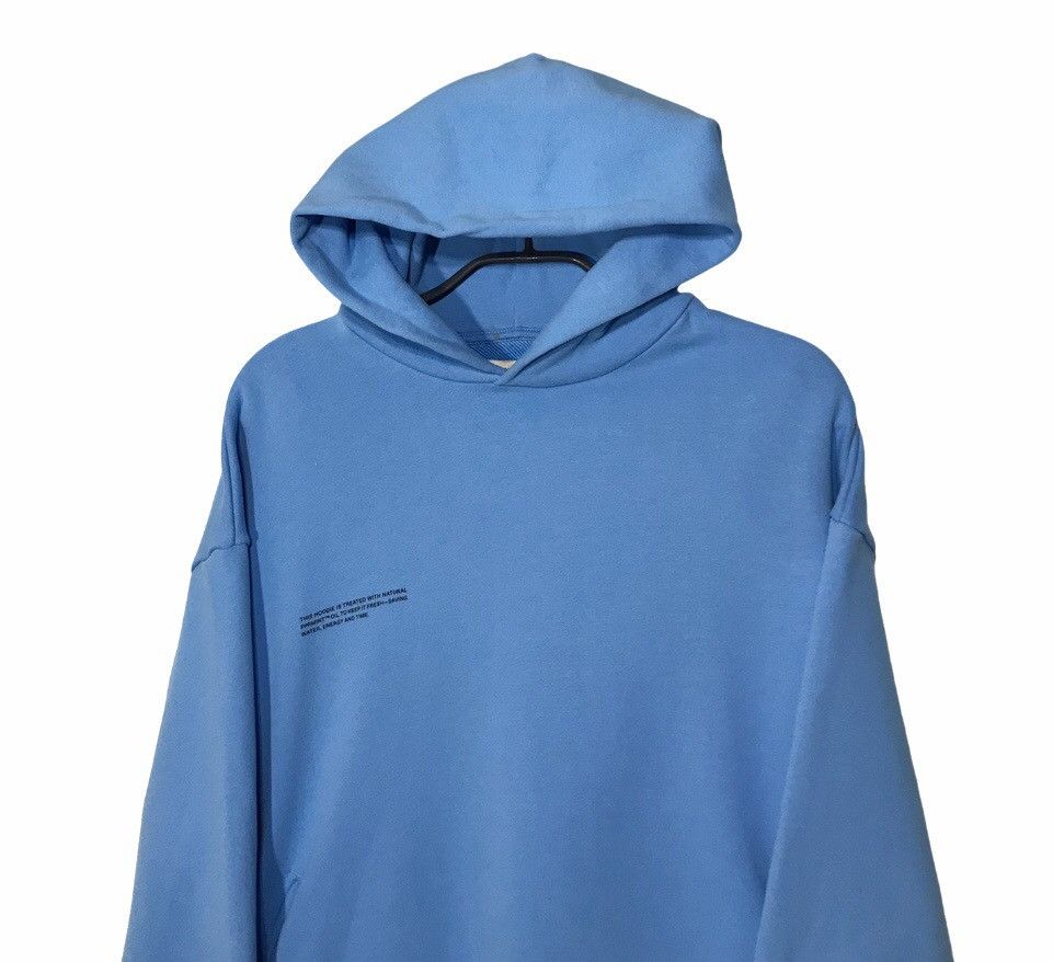 Pangaia Pangaia Unisex Hoodie Heavyweight Cotton Blue Womens Sz Xss Size US XXS / EU 40 - 2 Thumbnail