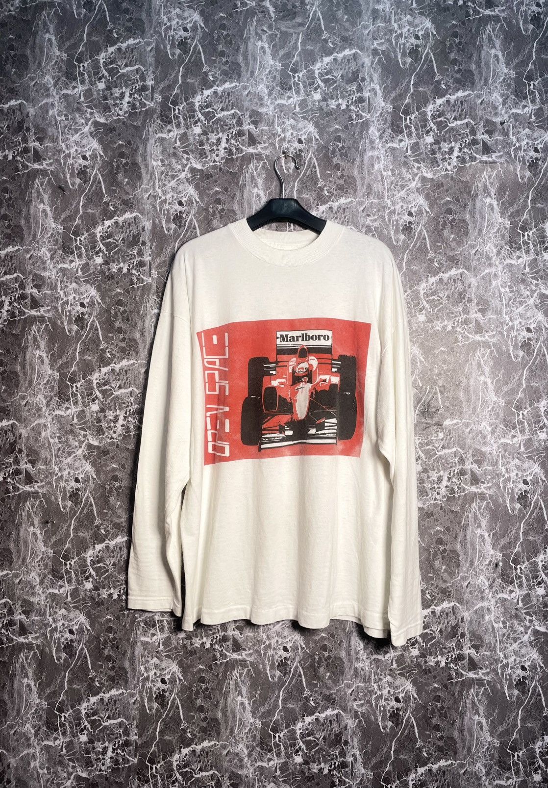 Other Marlboro OPEN SPACE F-1 LS WHITE SCREEN STARS XL Size US XL / EU 56 / 4 - 1 Thumbnail