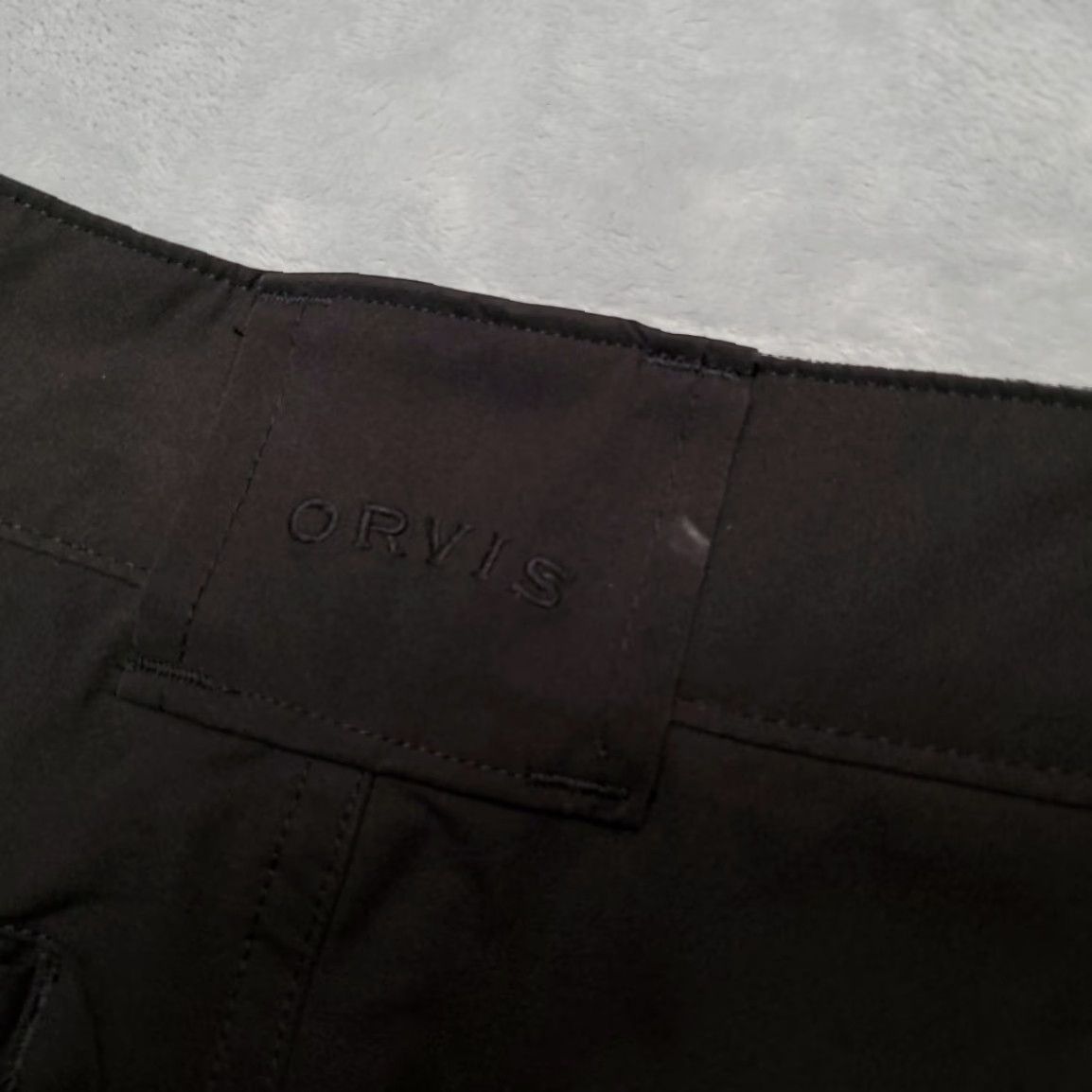 Orvis Orvis Shorts Mens 32 Black Light Weight Cargo Travel Hike Elastic Waist Comfort Shirt? Size US 32 / EU 48 - 5 Thumbnail