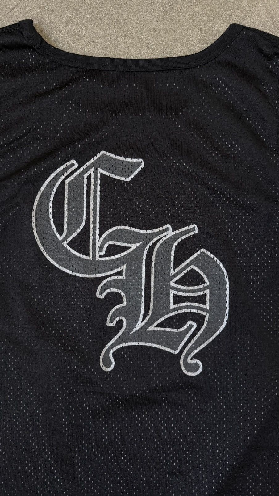 Chrome Hearts Chrome Hearts Reversible Basketball Jersey Black/Grey Size US M / EU 48-50 / 2 - 5 Thumbnail