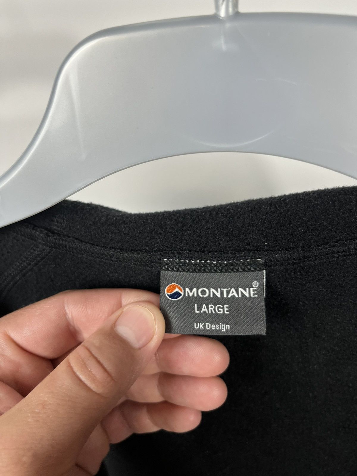 Montane Montane Polartec Black Softshell Hoodie Jacket Size L Size US L / EU 52-54 / 3 - 7 Thumbnail