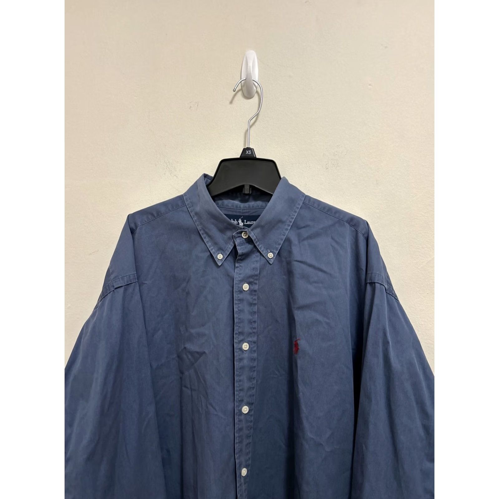 Ralph Lauren Ralph Lauren Shirt Mens XL Blue Blake Long Sleeve Preppy Button Up Red Pony Size US XL / EU 56 / 4 - 2 Thumbnail
