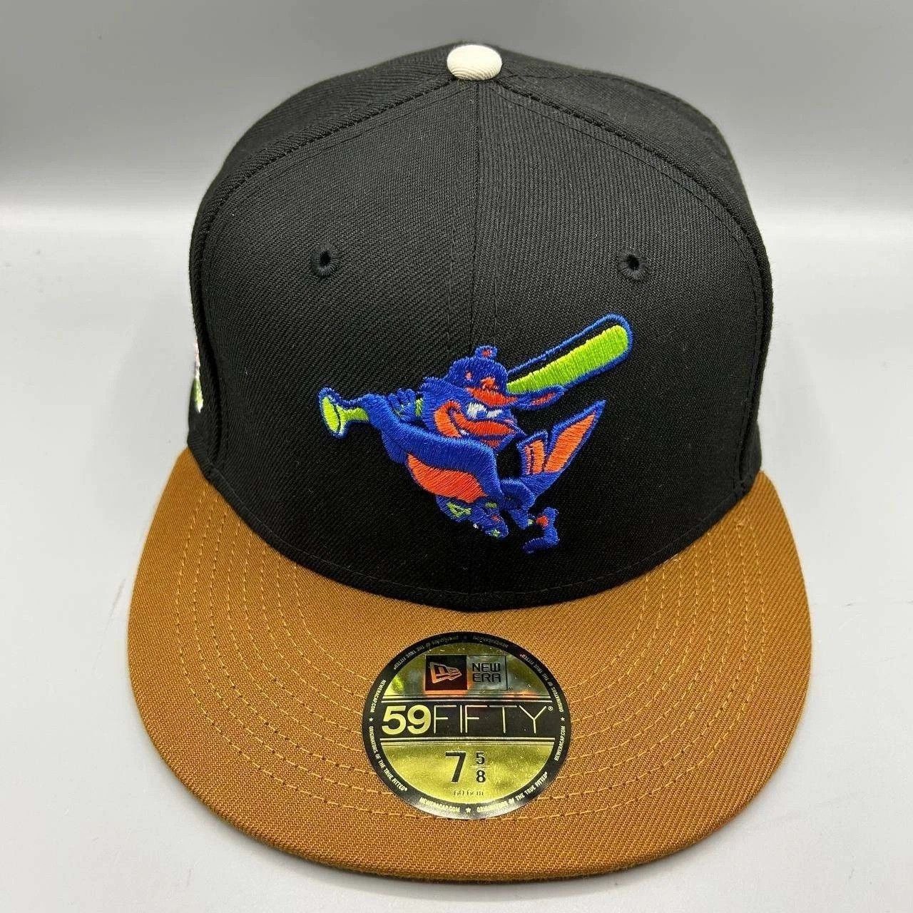 New Era Baltimore Orioles Gingerbread Hat Men 7 5/8 Black Fitted Cap Size ONE SIZE - 2 Thumbnail