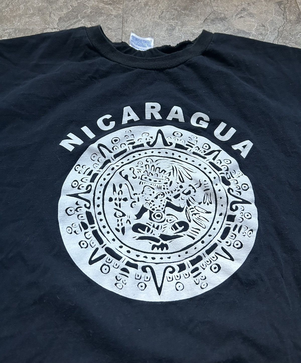 Vintage NICARAGUA TEE Size US L / EU 52-54 / 3 - 2 Thumbnail