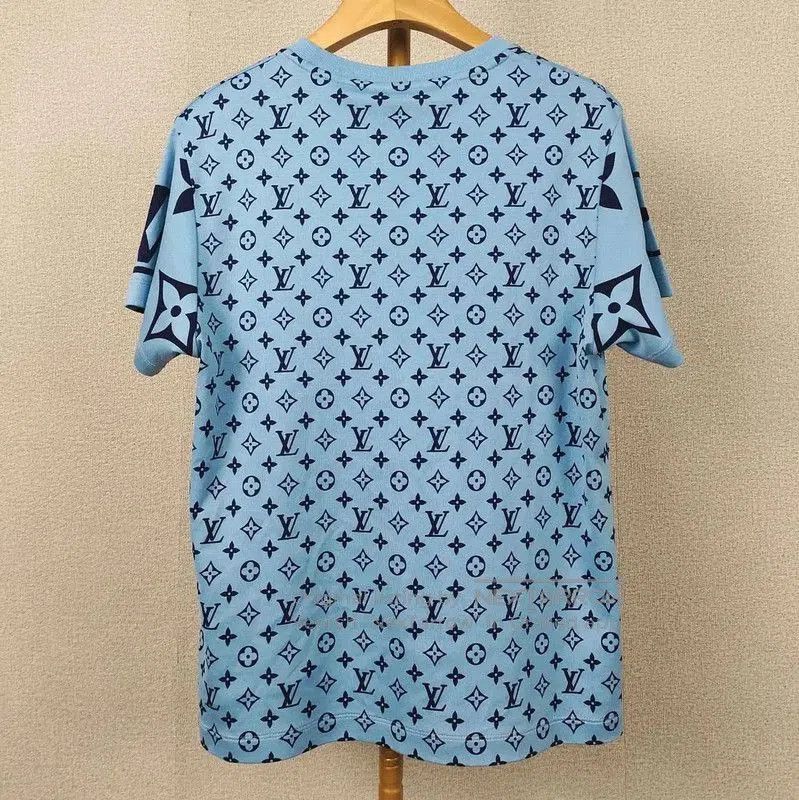 Louis Vuitton Louis Vuitton Blue Cotton Women's T. Size XS / US 0-2 / IT 36-38 - 2 Thumbnail