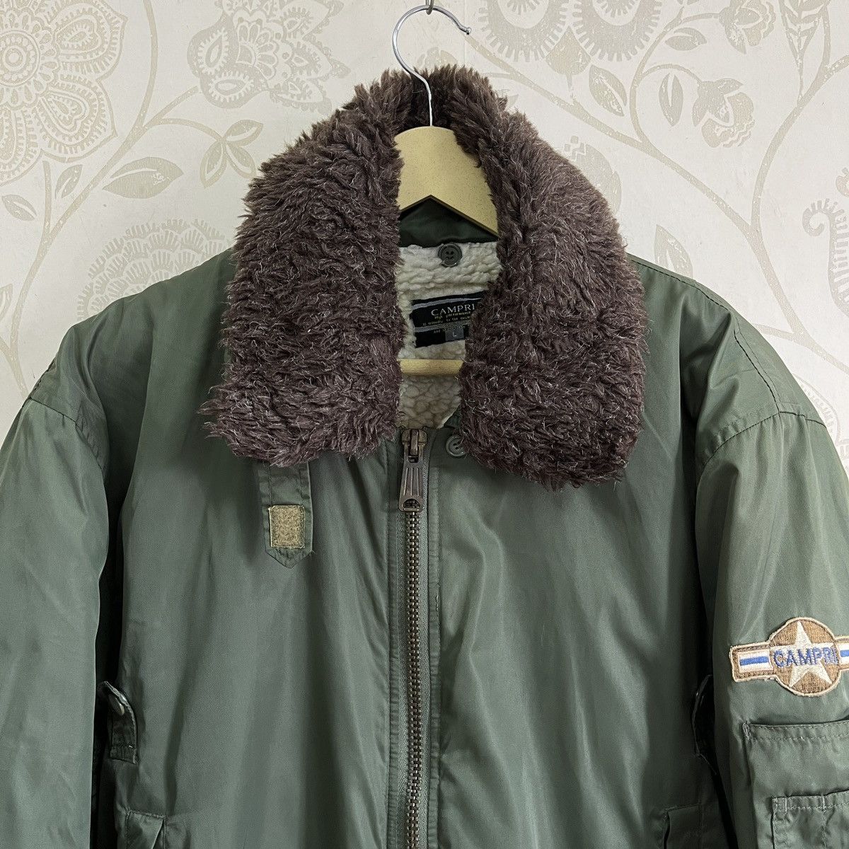 Vintage Vintage Army Military Bomber Campri Jacket Size US L / EU 52-54 / 3 - 22 Thumbnail