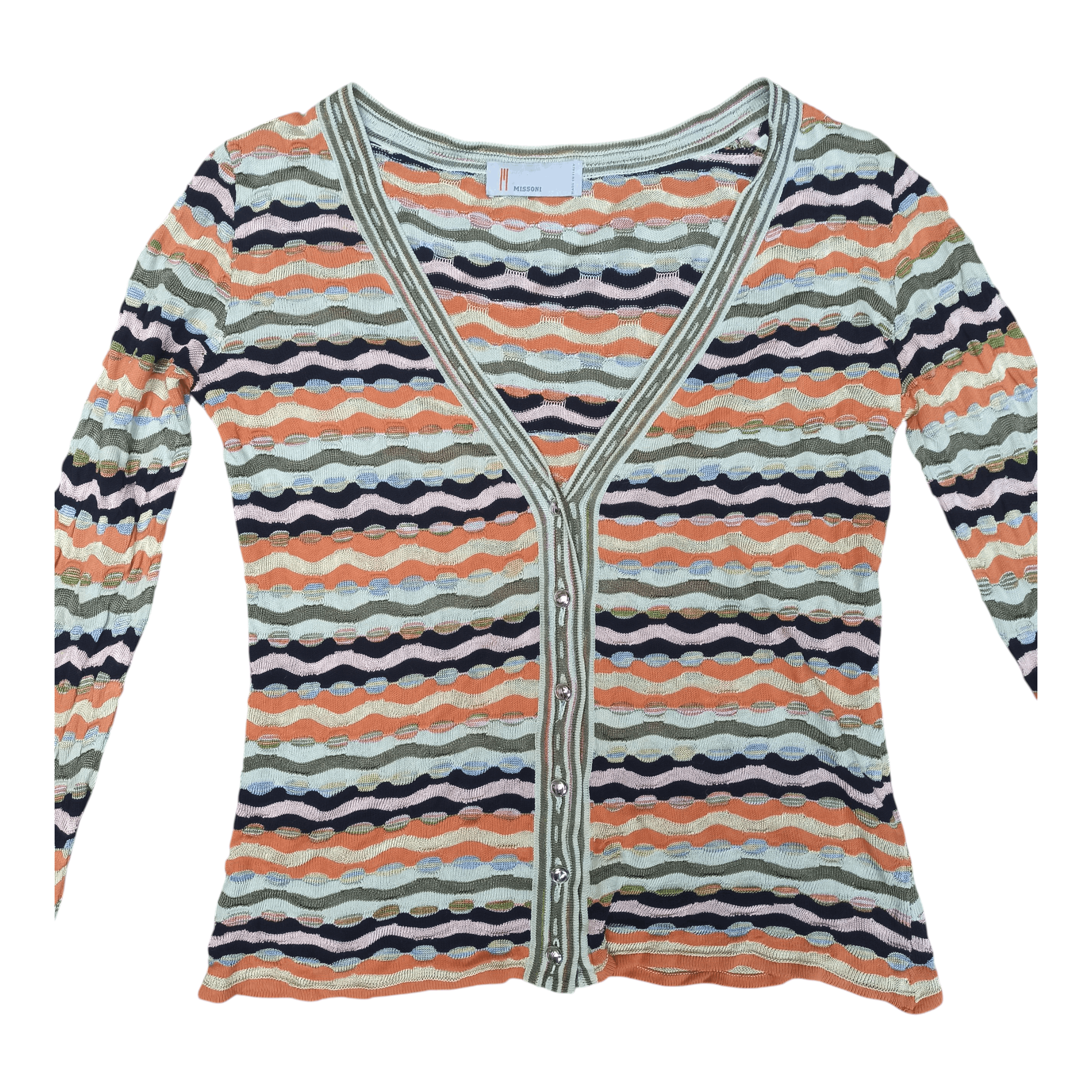 Missoni Missoni Cropped Cardigan Size M / US 6-8 / IT 42-44 - 3 Thumbnail