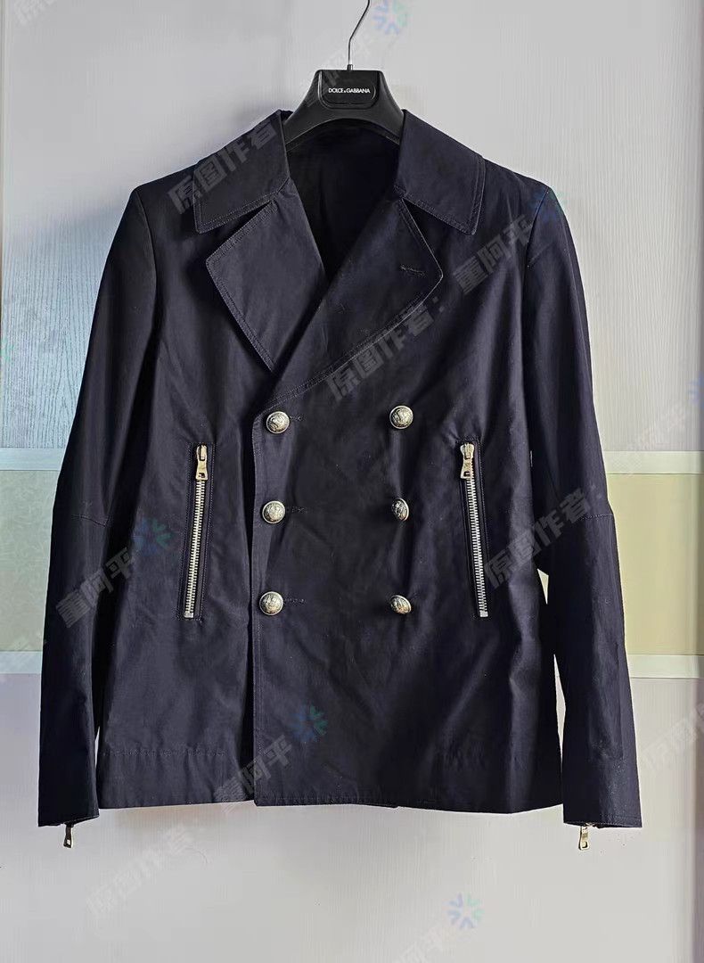 Balmain Balmain Men's Double-Breasted Jacket Size US L / EU 52-54 / 3 - 1 Thumbnail