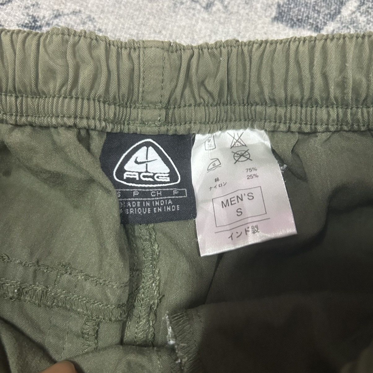 Nike ACG Vintage Nike ACG Drawstring Light layer Pants Size US 29 - 7 Thumbnail