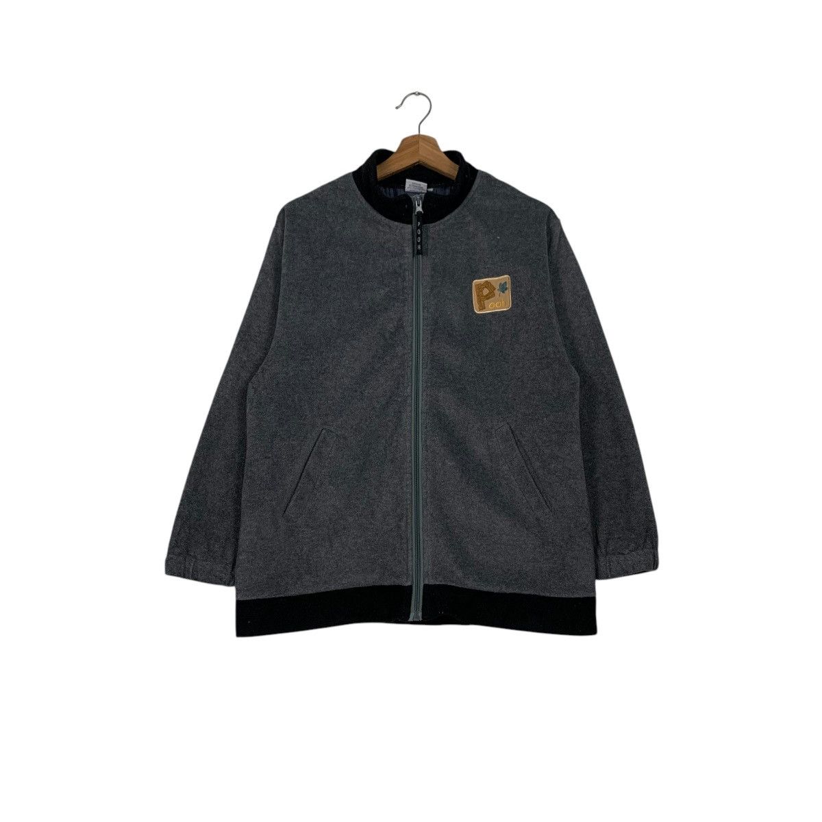 Cartoon Network Y2K Vintage POOH Fleece Bomber Jacket #2341-C105 Size US S / EU 44-46 / 1 - 3 Thumbnail