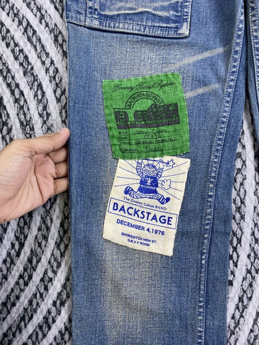 Hysteric Glamour Vtg Groovy Colors Hysteric Style Patches Bush Pants Jeans Size US 33 - 13 Thumbnail