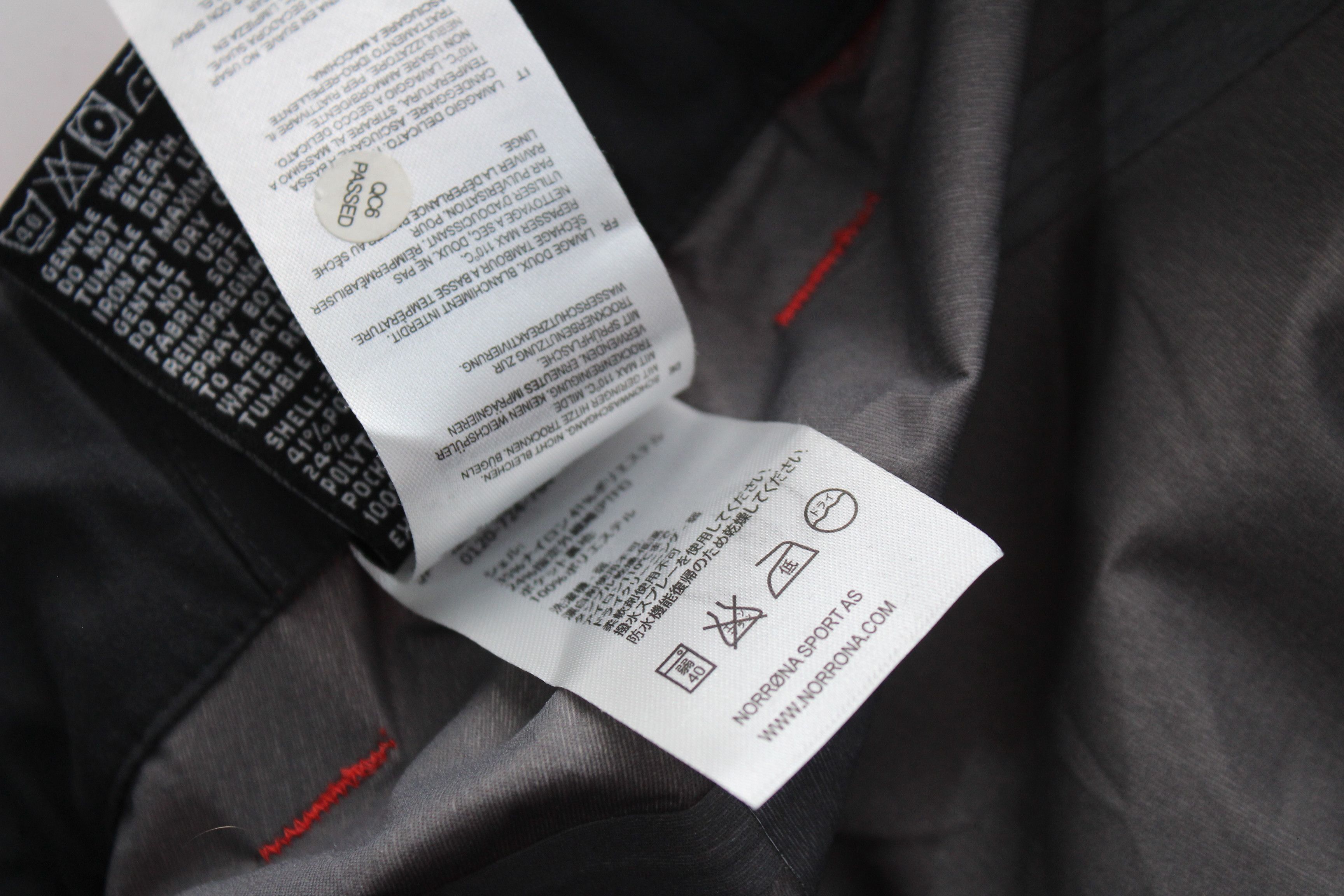 Goretex Norrona Falketind Gore Tex Pants Mens Size XS Outdoor Size US 28 / EU 44 - 15 Thumbnail