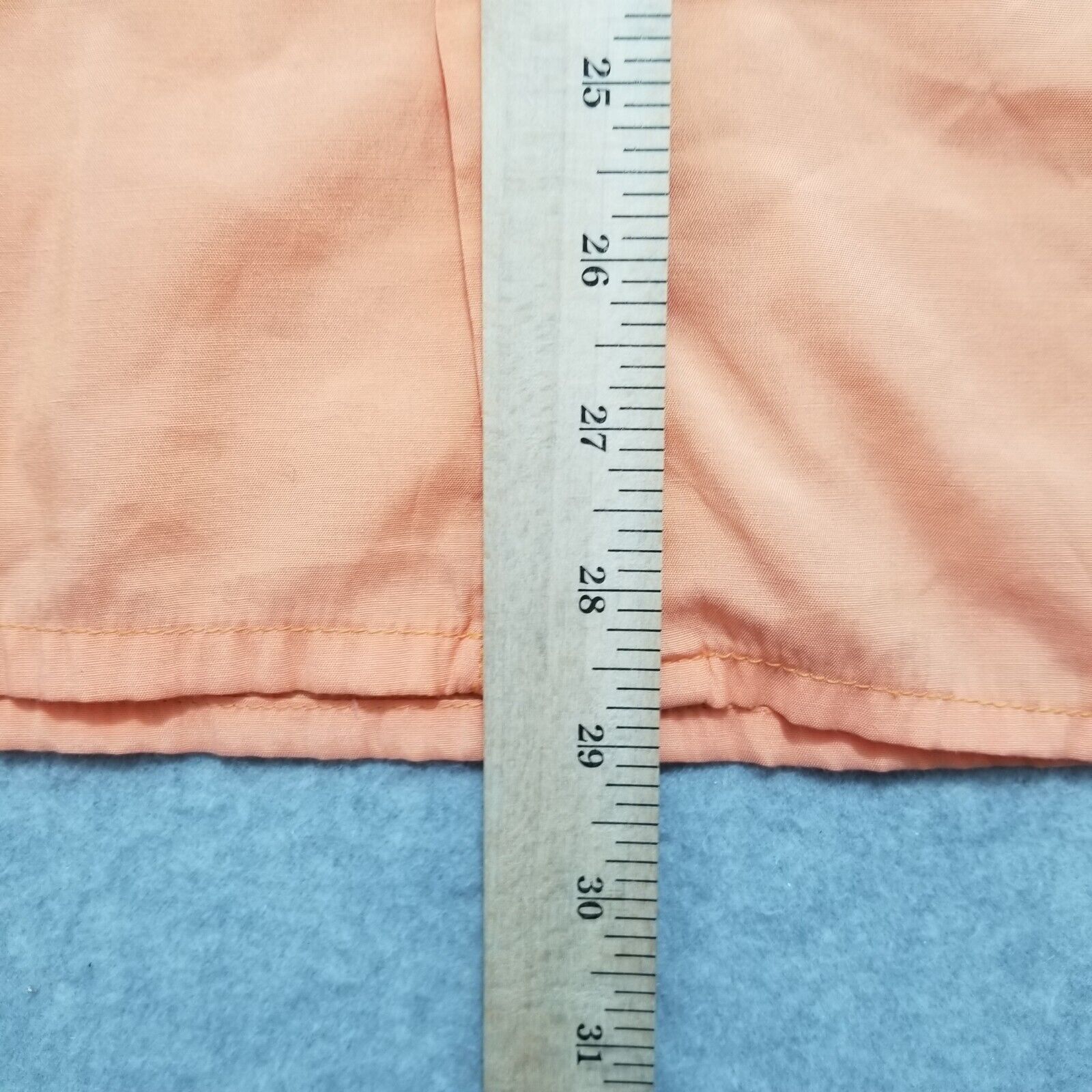Other Vakko Shirt Womens XL Orange Button Up Long Sleeve Pocket Size XL / US 12-14 / IT 48-50 - 9 Thumbnail