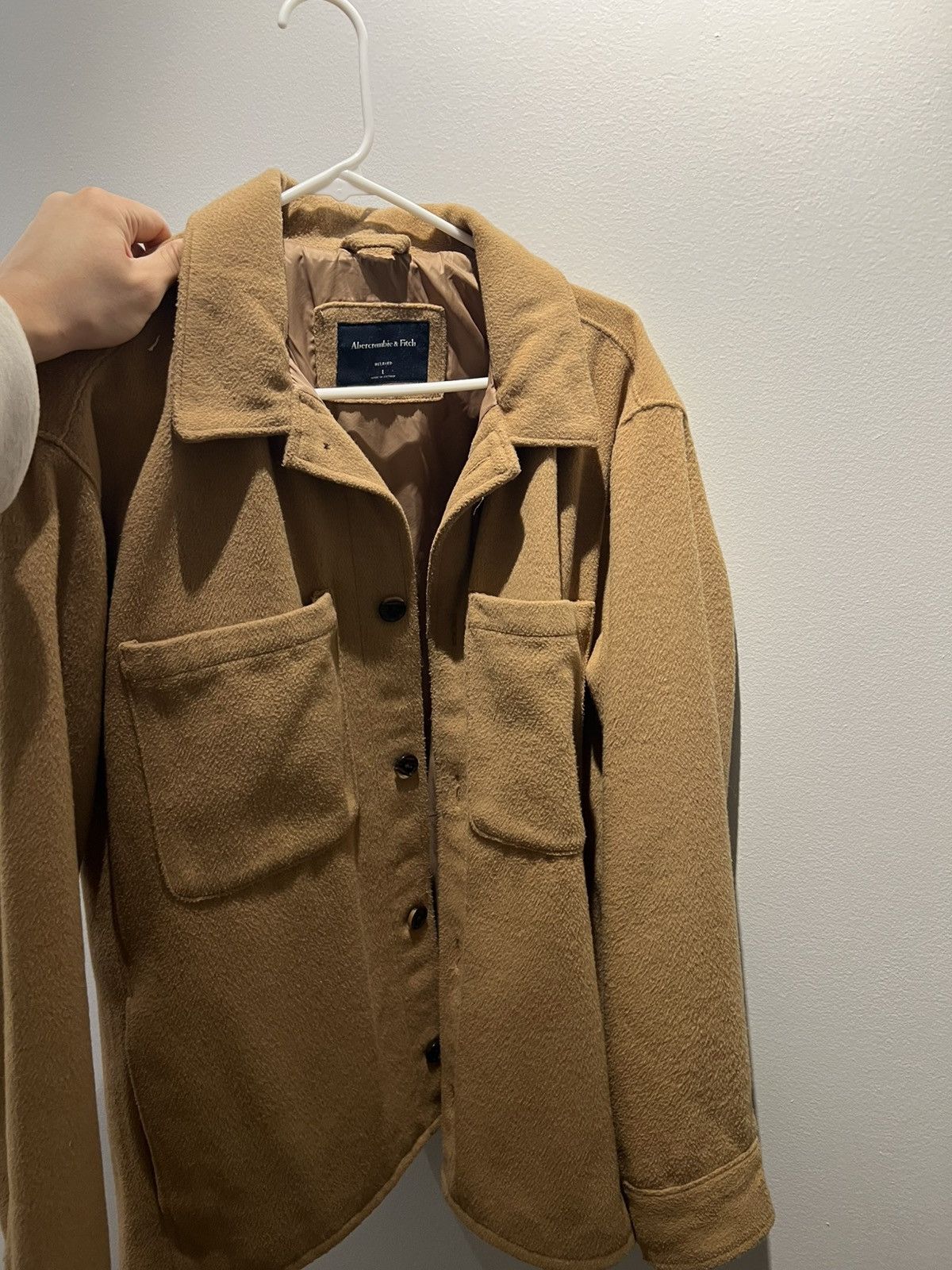 Abercrombie & Fitch Abercombie mens light brown tan jacket L Size US L / EU 52-54 / 3 - 1 Thumbnail