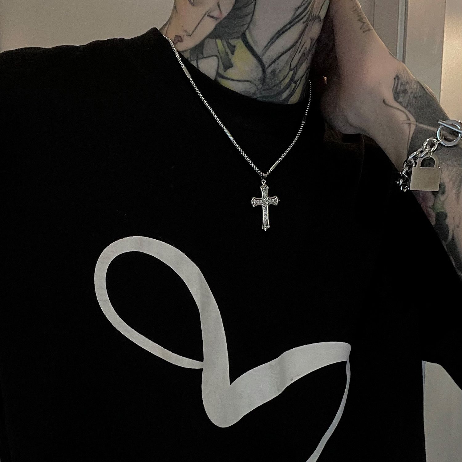 Other New Design STEAL! Y2K Chains Necklace Chain Size ONE SIZE - 3 Thumbnail